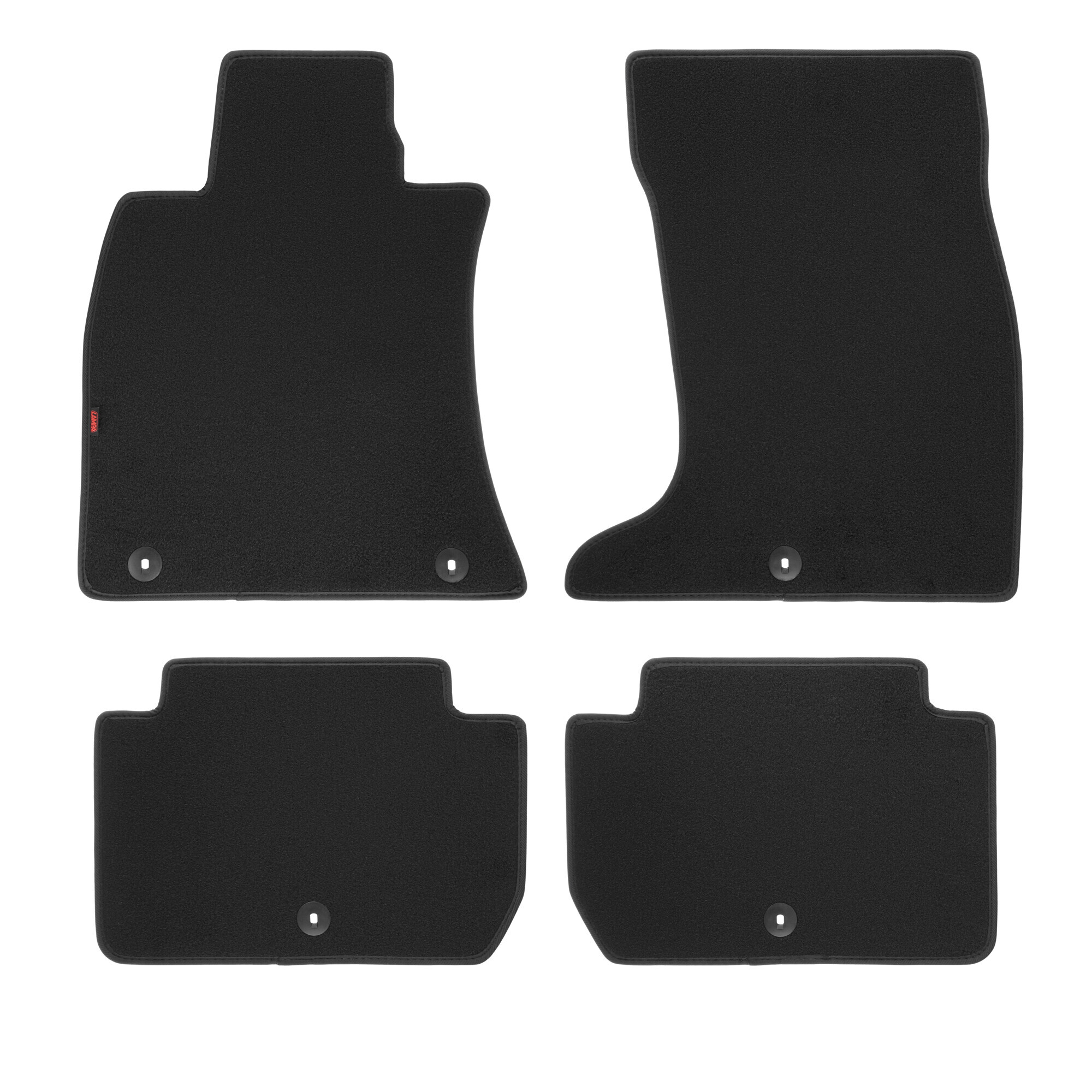 Set tappeti su misura in moquette - compatibile per Kia Stinger (04/18>03/21) 4WD - immagine 2