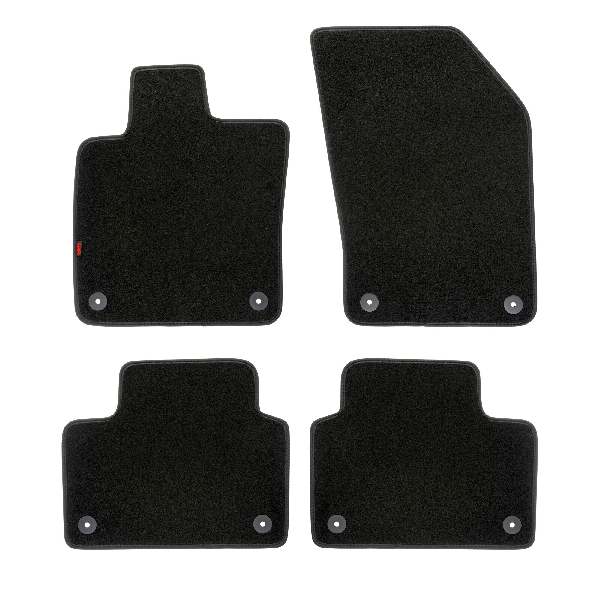 Set tappeti su misura in moquette - compatibile per Volvo V60 (09/18>) - Volvo V60 Cross Country (11/18>04/25) - immagine 2