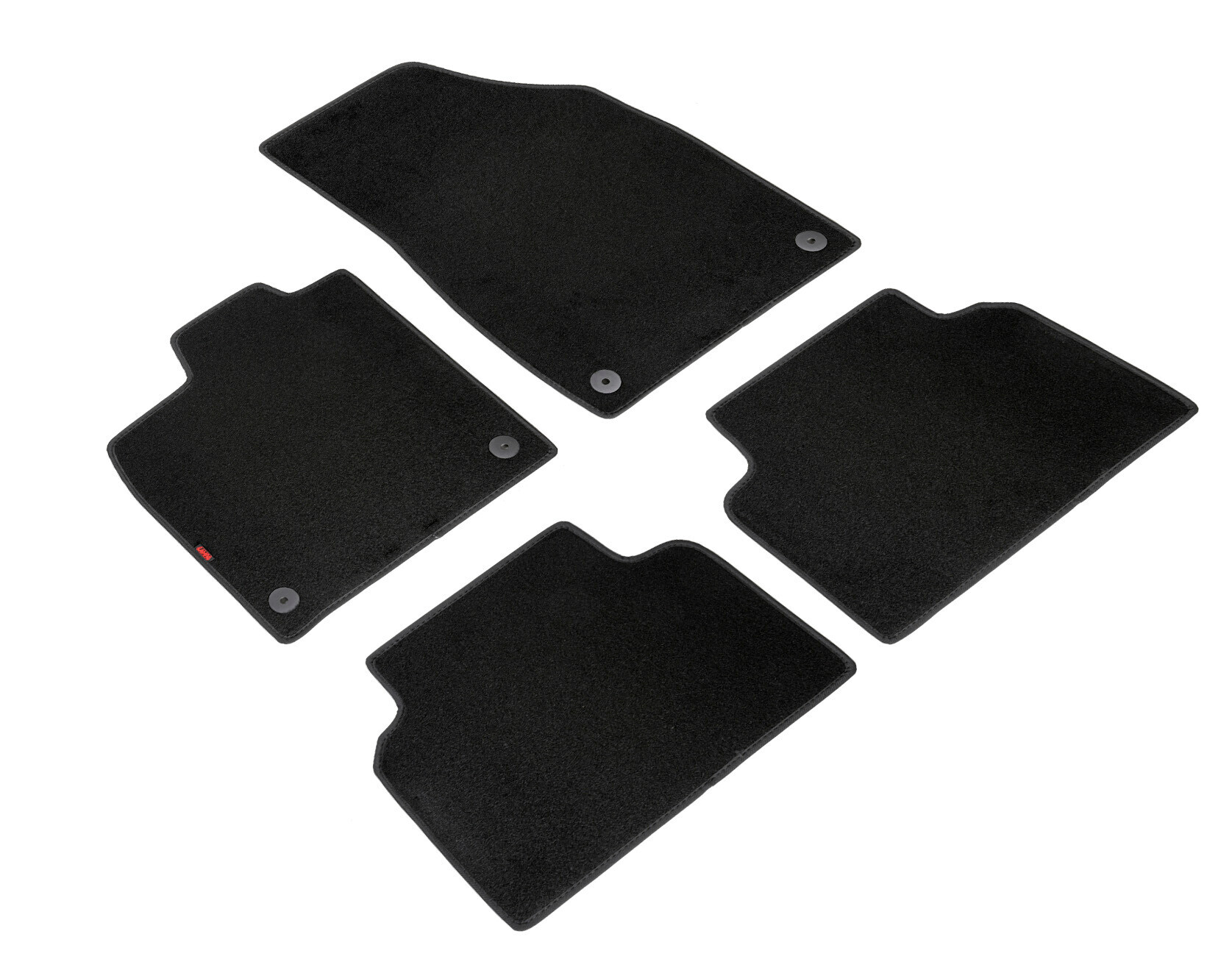 Set tappeti su misura in moquette - compatibile per Volkswagen ID.3 (08/20>)