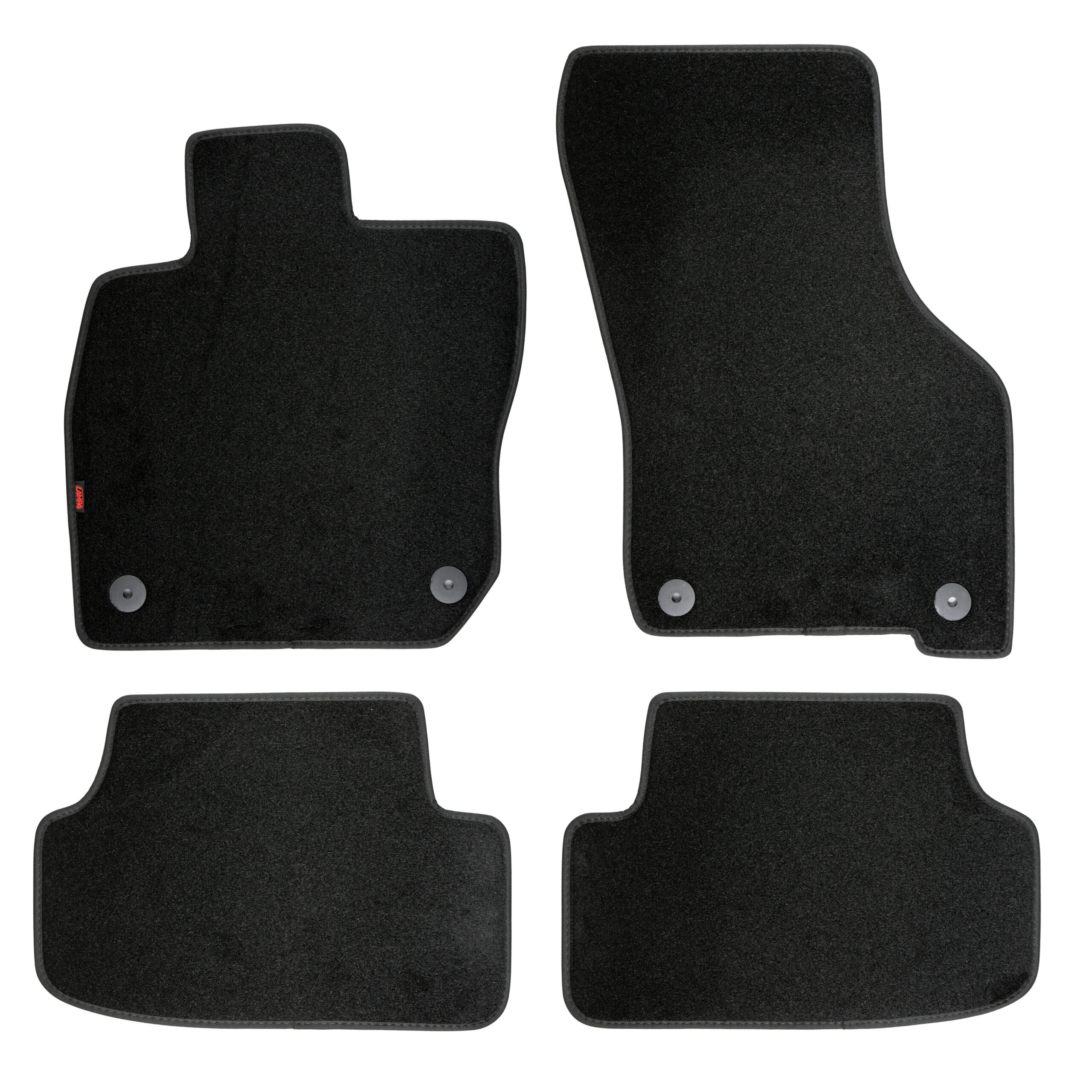 Set tappeti su misura in moquette - compatibile per Audi A3 Sportback (05/20>02/24) - Audi A3 Allstreet (03/24>) - Audi A3 Sportback (03/24>) - immagine 2