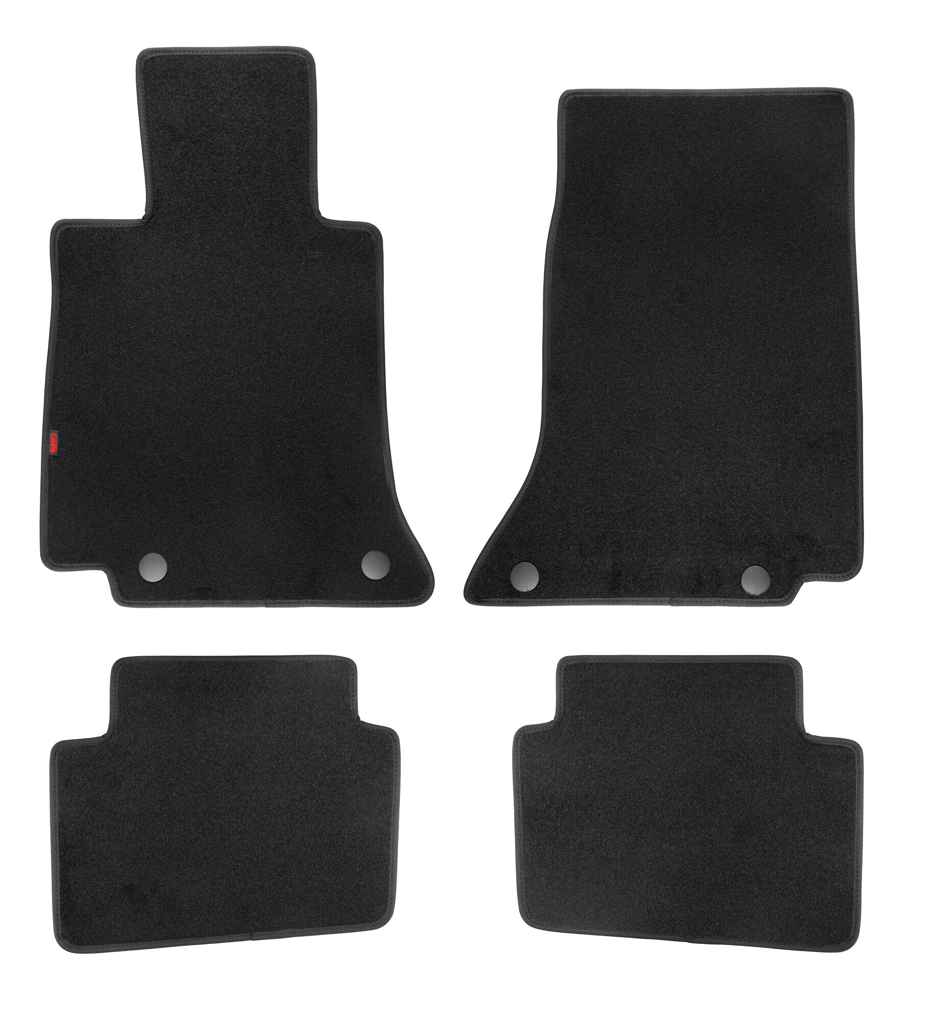 Set tappeti su misura in moquette - compatibile per Mercedes Classe C 4p (06/21>) - immagine 2