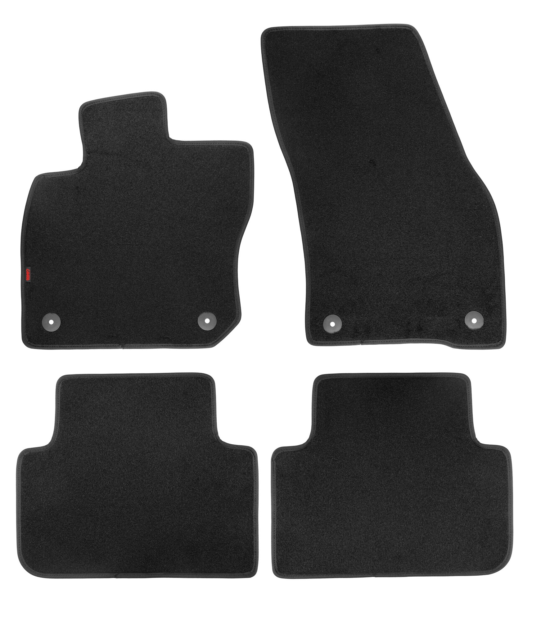 Set tappeti su misura in moquette - compatibile per Volkswagen Tiguan (12/23>) - immagine 2