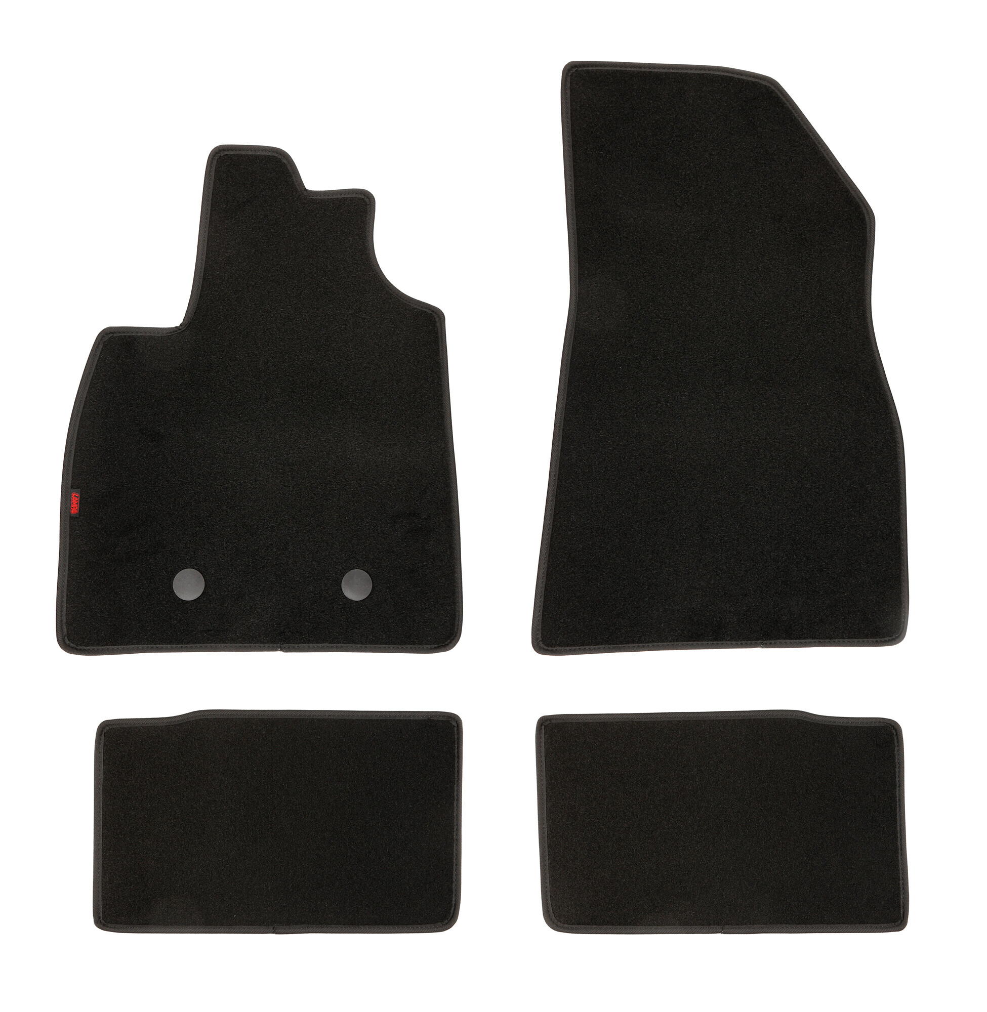 Set tappeti su misura in moquette - compatibile per Dacia Duster (03/24>) Mhev