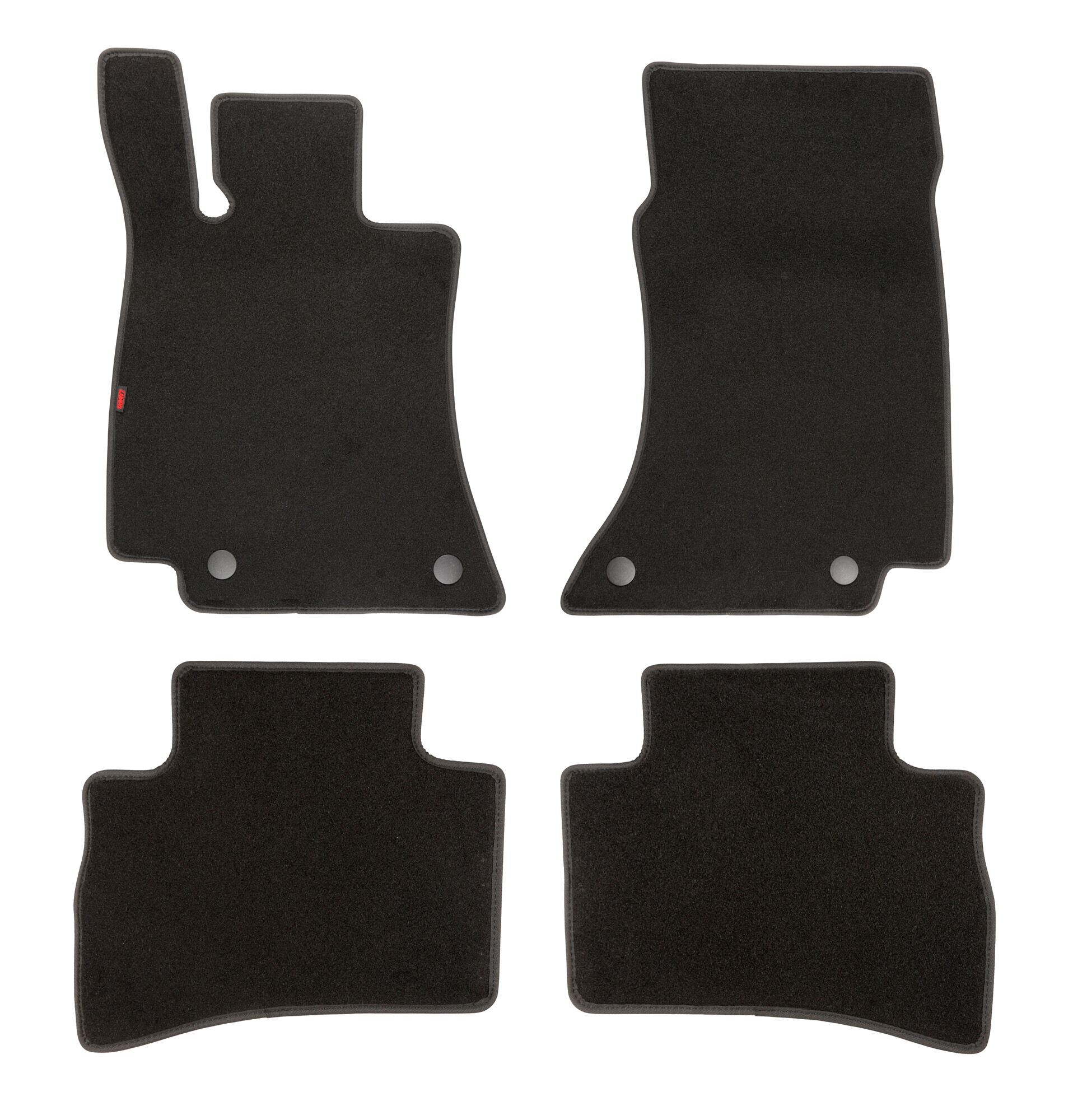 Set tappeti su misura in moquette - compatibile per Mercedes Classe E 4p (11/23>) anche Phev