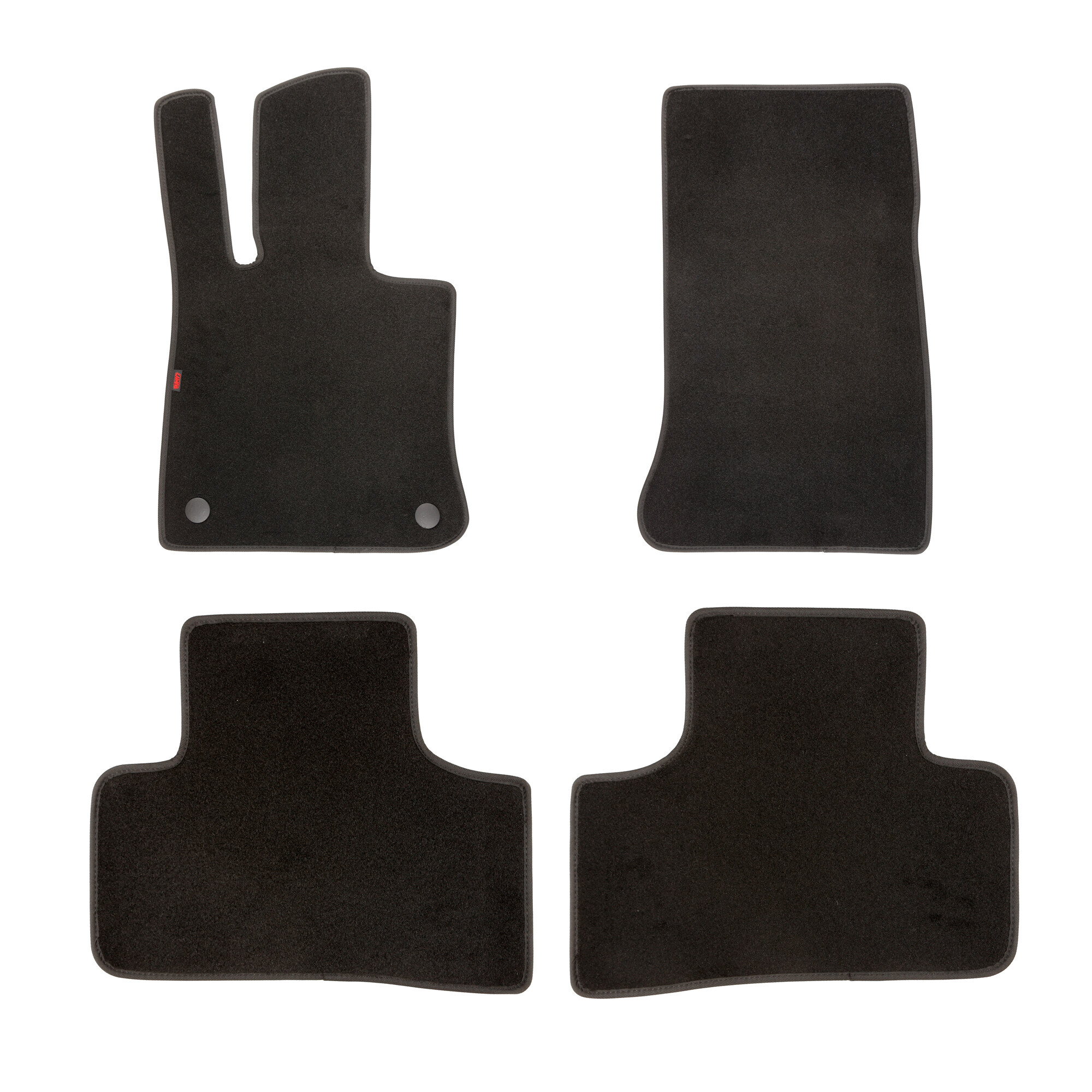 Set tappeti su misura in moquette - compatibile per Mercedes GLC (09/22>) - Mercedes GLC Coupè (06/23>)