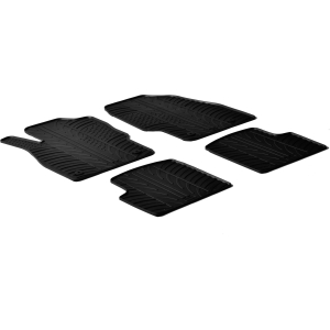 Set tappeti su misura in gomma - compatibile per Opel Corsa D 3p (09/06>11/14) - Opel Corsa D 5p (09/06>11/14)