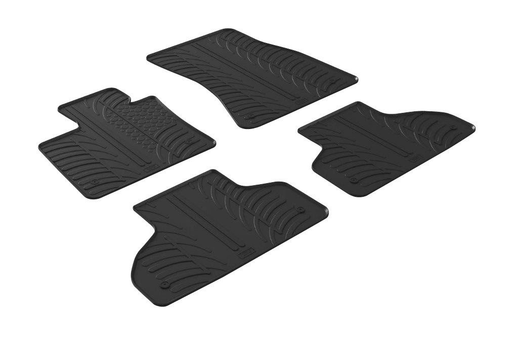Set tappeti su misura in gomma - compatibile per Bmw X5 (F15) (10/13>07/18)