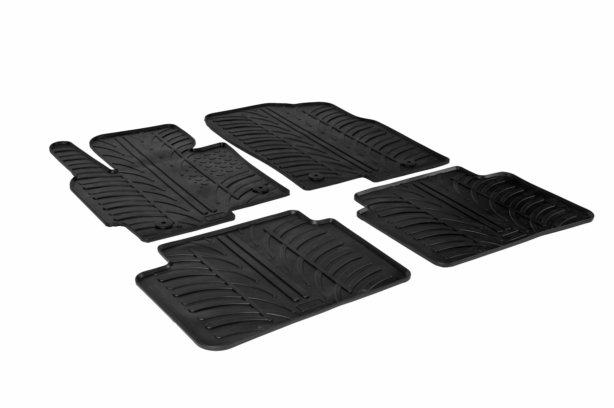 Set tappeti su misura in gomma - compatibile per Mazda CX-5 (04/12>05/17)