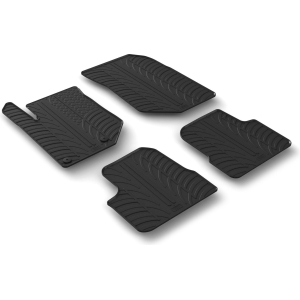 Set tappeti su misura in gomma - compatibile per Opel Corsa F 5p (09/19>06/23) - Peugeot 2008 (12/19>05/23) no automatico, no ibrida - Peugeot 208 5p (11/19>08/23) - Opel Mokka (11/20>) - Peugeot 2008 (06/23>) no automatico, no ibrida - Opel Corsa F 5p (07/23>) - Peugeot 208 5p (09/23>)