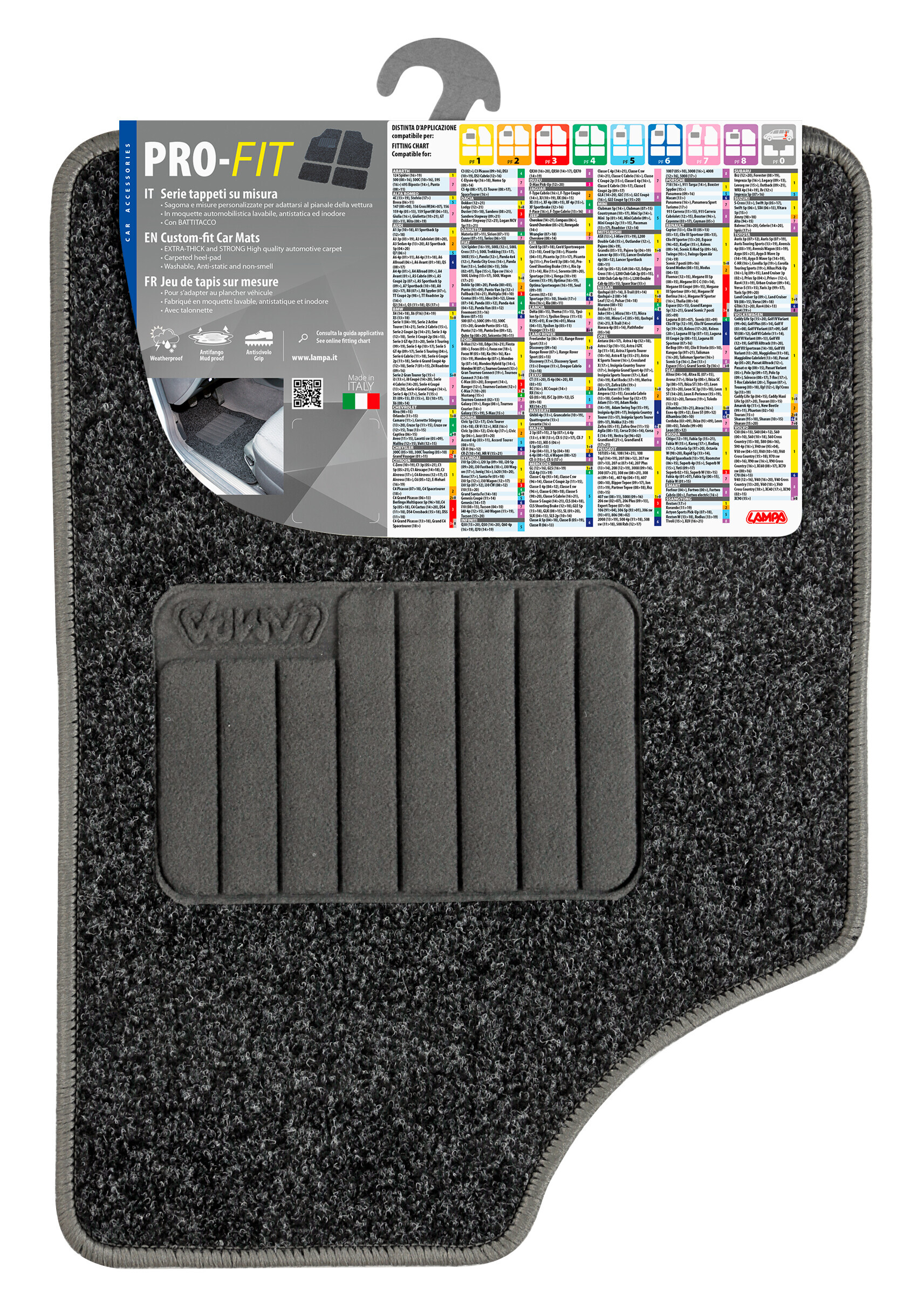 Pro-Fit, serie tappeti su misura - PF-3 - Grigio - immagine 3