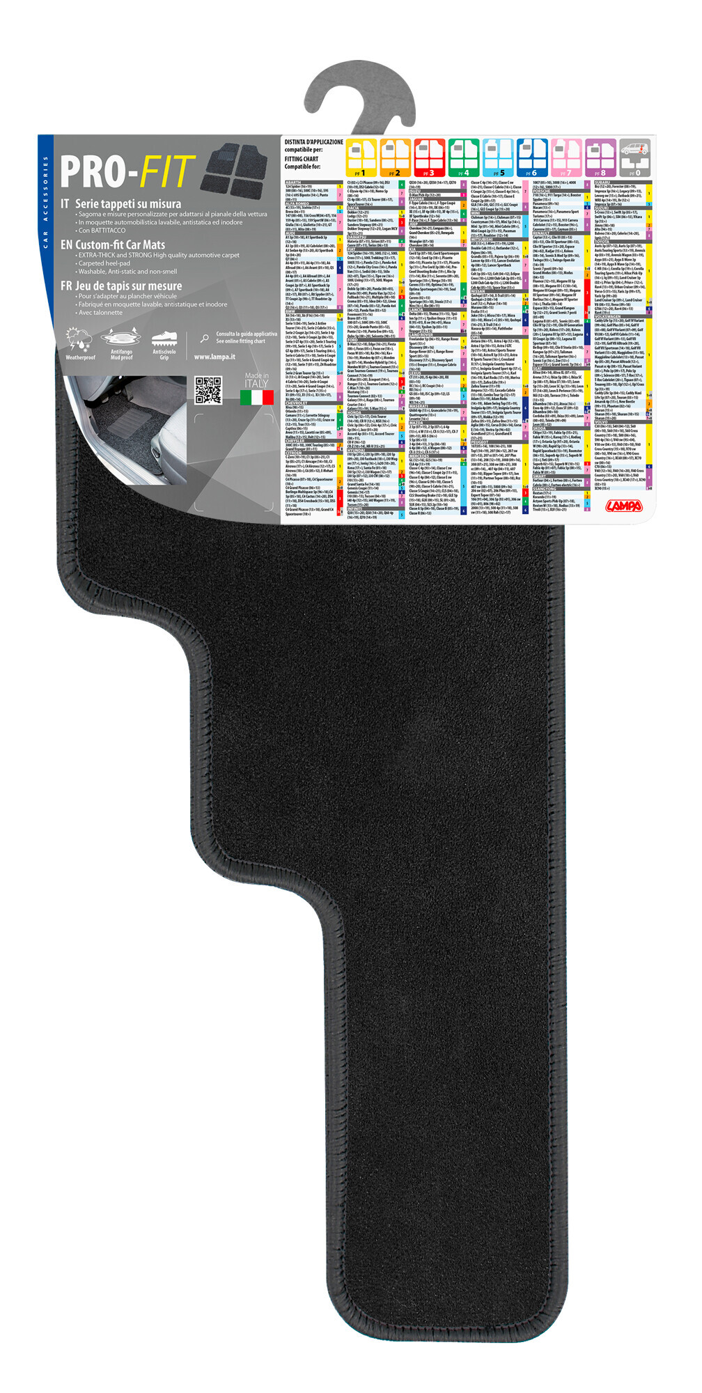 Pro-Fit, serie tappeti su misura - PF-0 - Nero - immagine 2