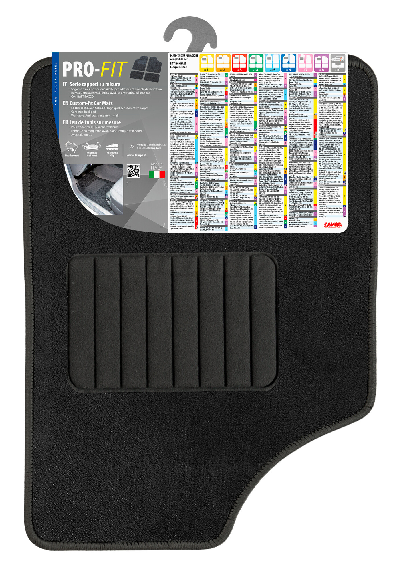 Pro-Fit, serie tappeti su misura - PF-3 - Nero - immagine 2
