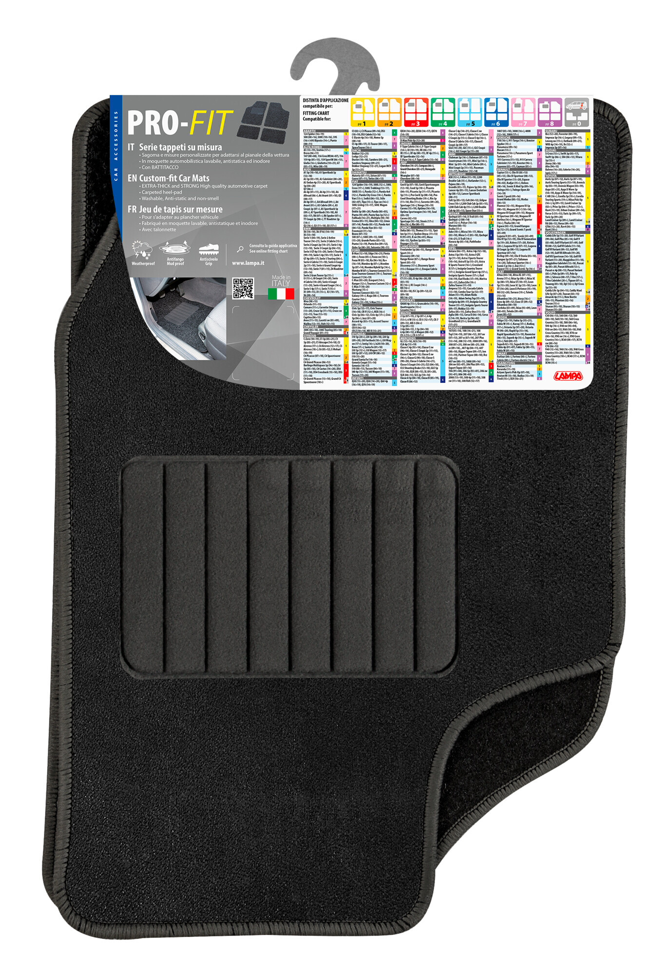 Pro-Fit, serie tappeti su misura - PF-6 - Nero - immagine 2