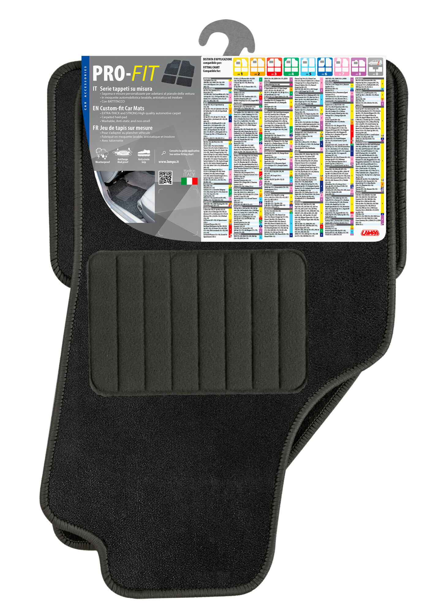 Pro-Fit, serie tappeti su misura - PF-7 - Nero - immagine 2