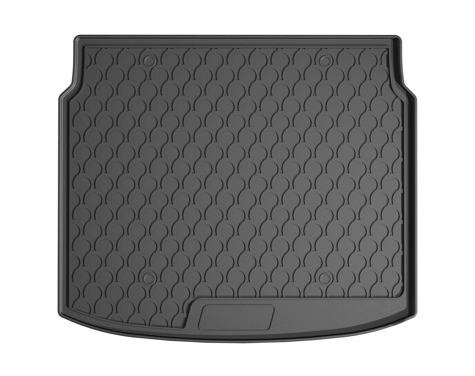 Vasca baule su misura in gomma sintetica - compatibile per MG ZS (11/24>) anche ibrida, baule alto