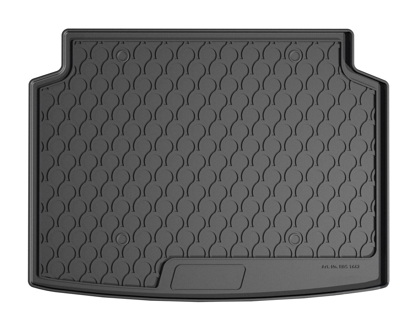 Vasca baule su misura in gomma sintetica - compatibile per Peugeot 308 5p (08/21>)