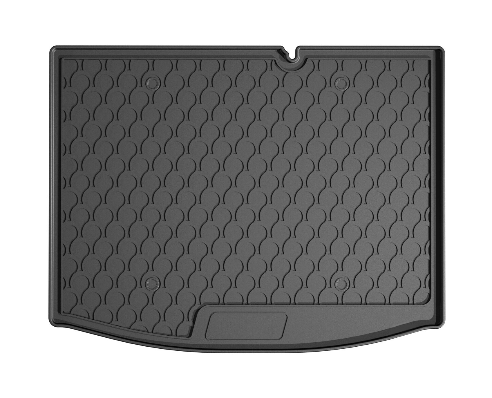Vasca baule su misura in gomma sintetica - compatibile per Suzuki Vitara 5p (11/18>) baule alto, ibrida