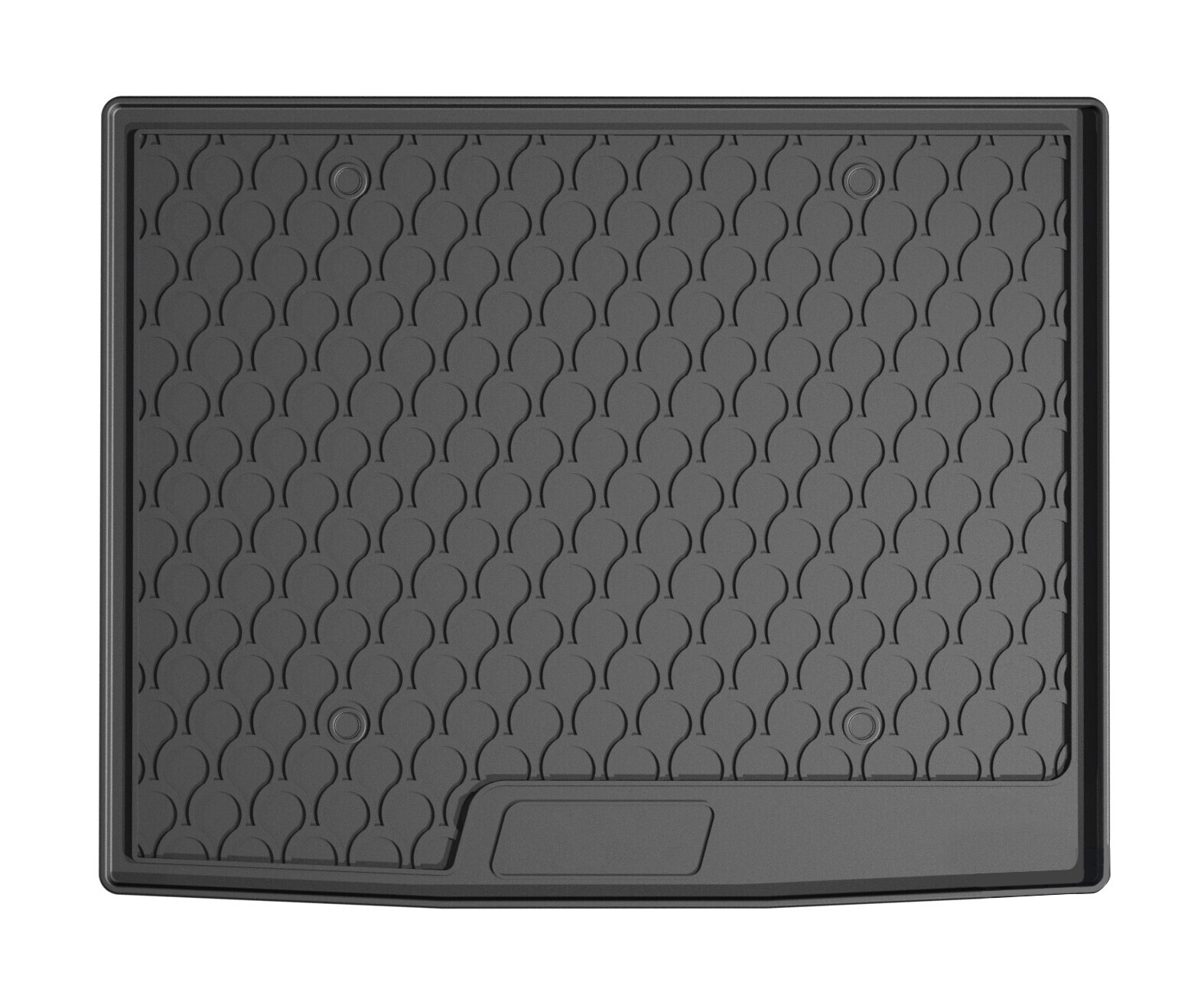 Vasca baule su misura in gomma sintetica - compatibile per Renault Scenic E-Tech (09/23>) baule basso, elettrica
