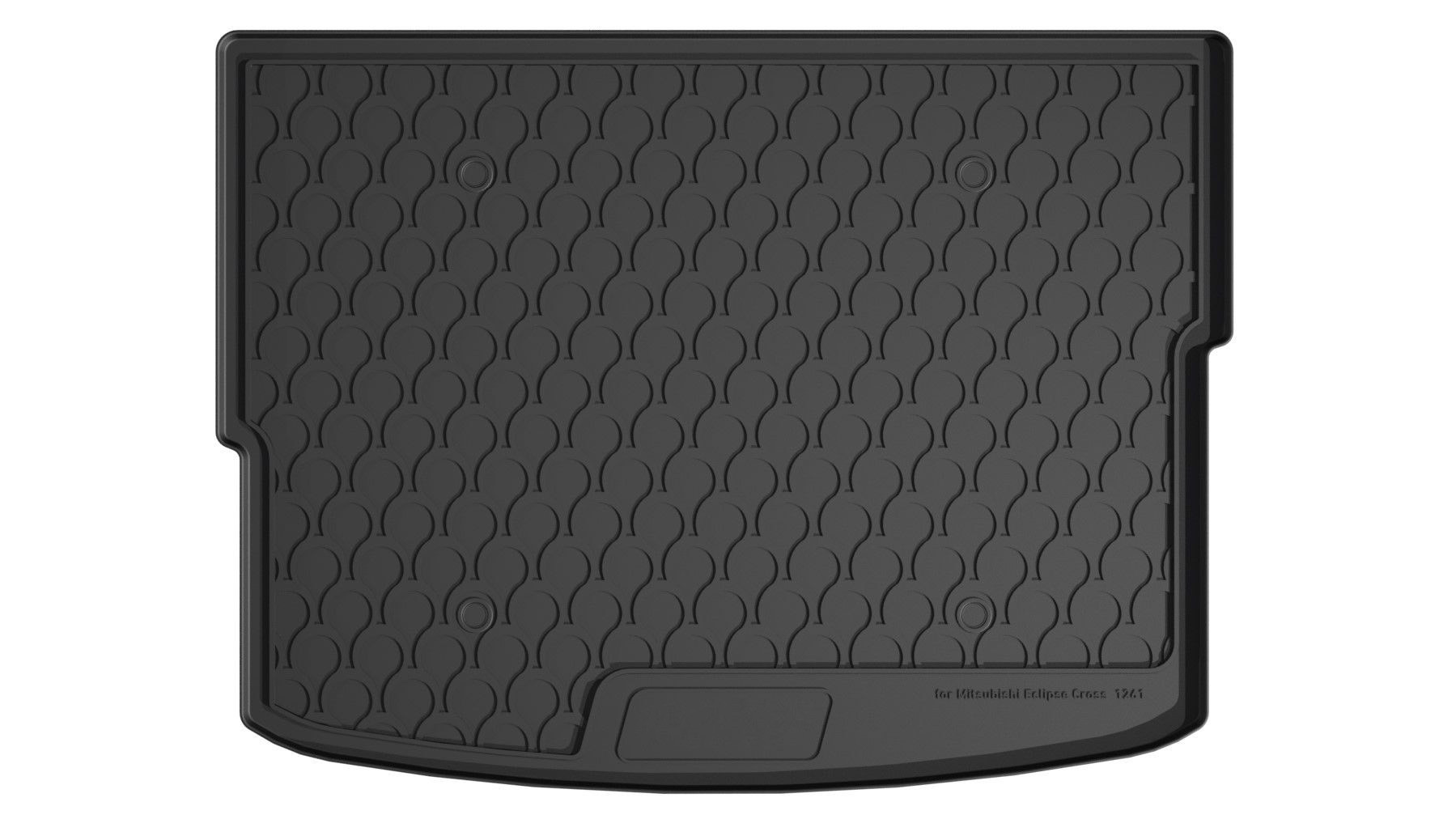 Vasca baule su misura in gomma sintetica - compatibile per Mitsubishi Eclipse Cross (01/18>)