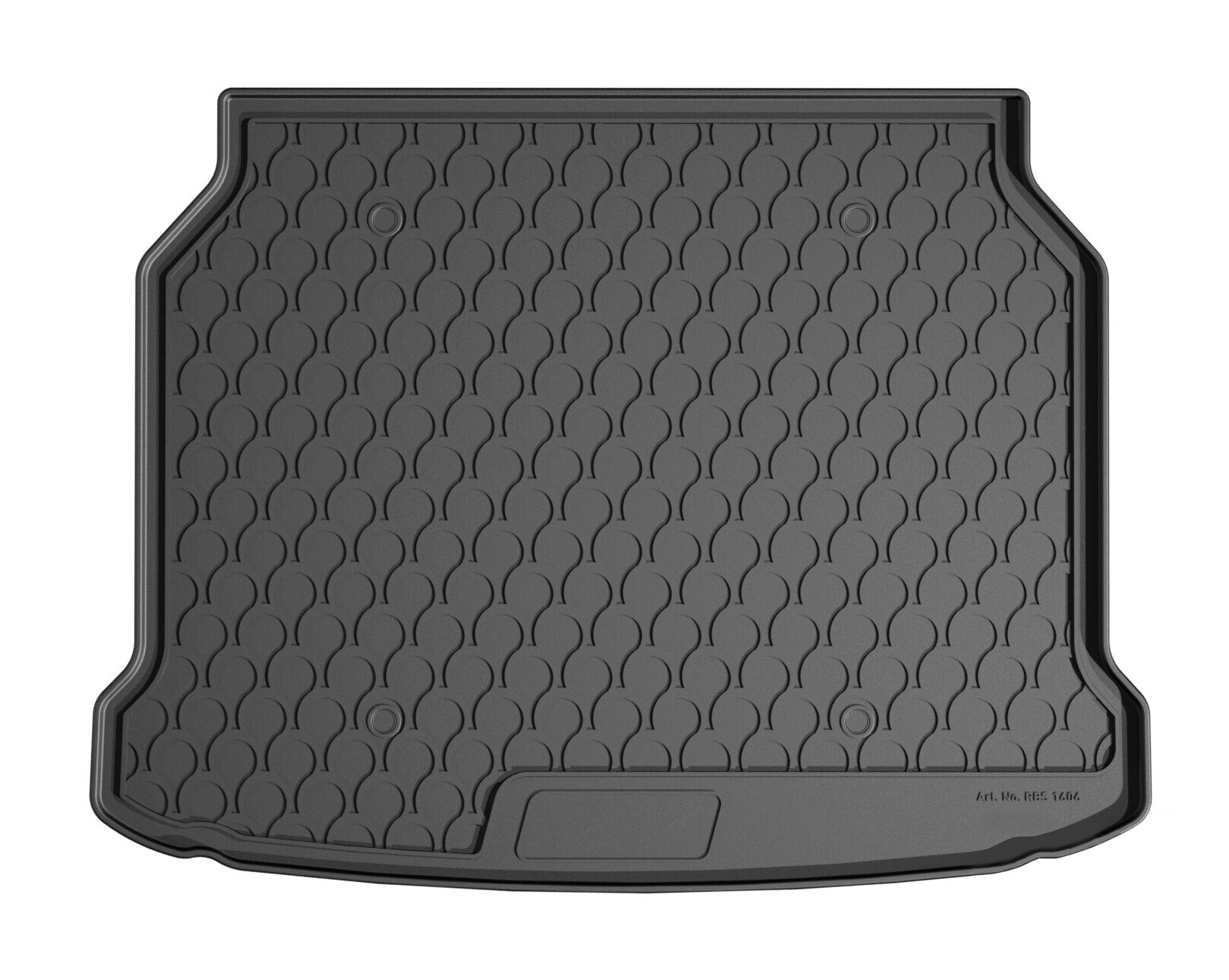 Vasca baule su misura in gomma sintetica - compatibile per Mazda 3 5p (02/19>08/23)