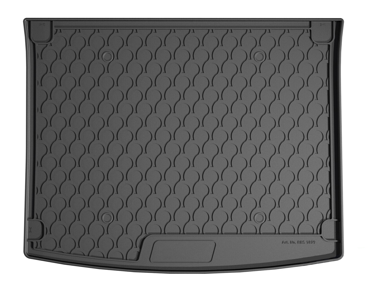 Vasca baule su misura in gomma sintetica - compatibile per Dacia Jogger 5p (02/22>)