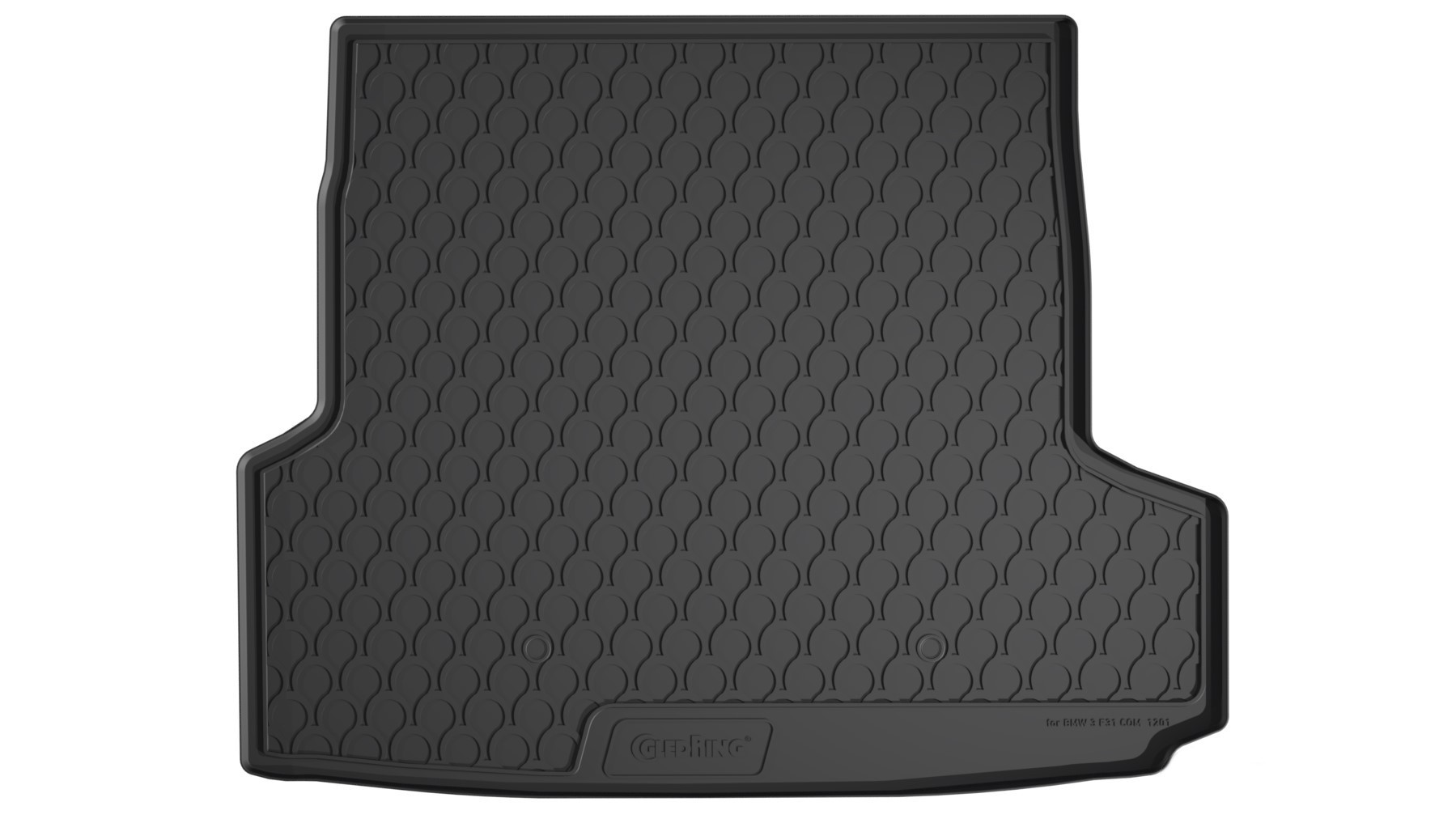 Vasca baule su misura in gomma sintetica - compatibile per Bmw Serie 3 Touring (F31) (06/12>07/19)