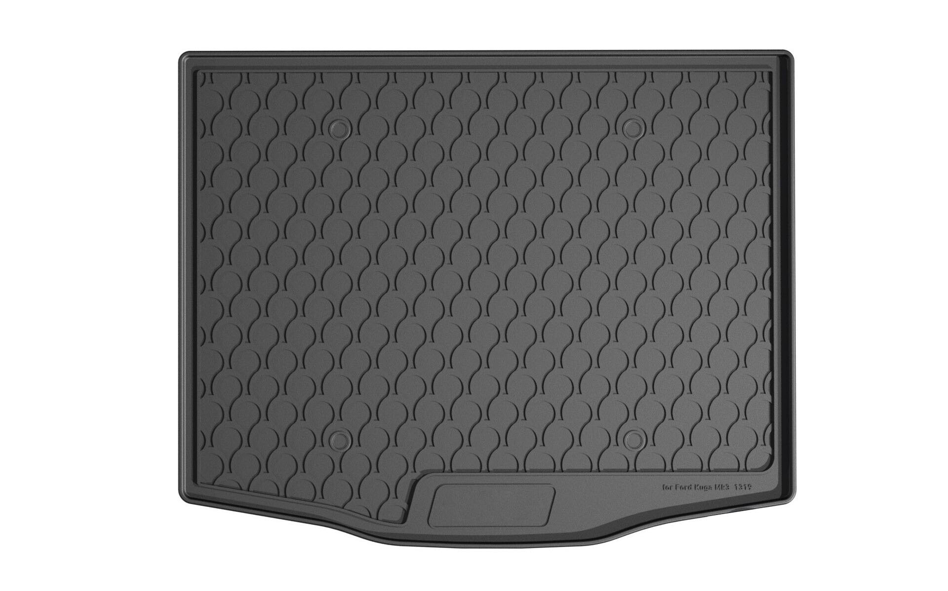 Vasca baule su misura in gomma sintetica - compatibile per Ford Kuga (11/19>)