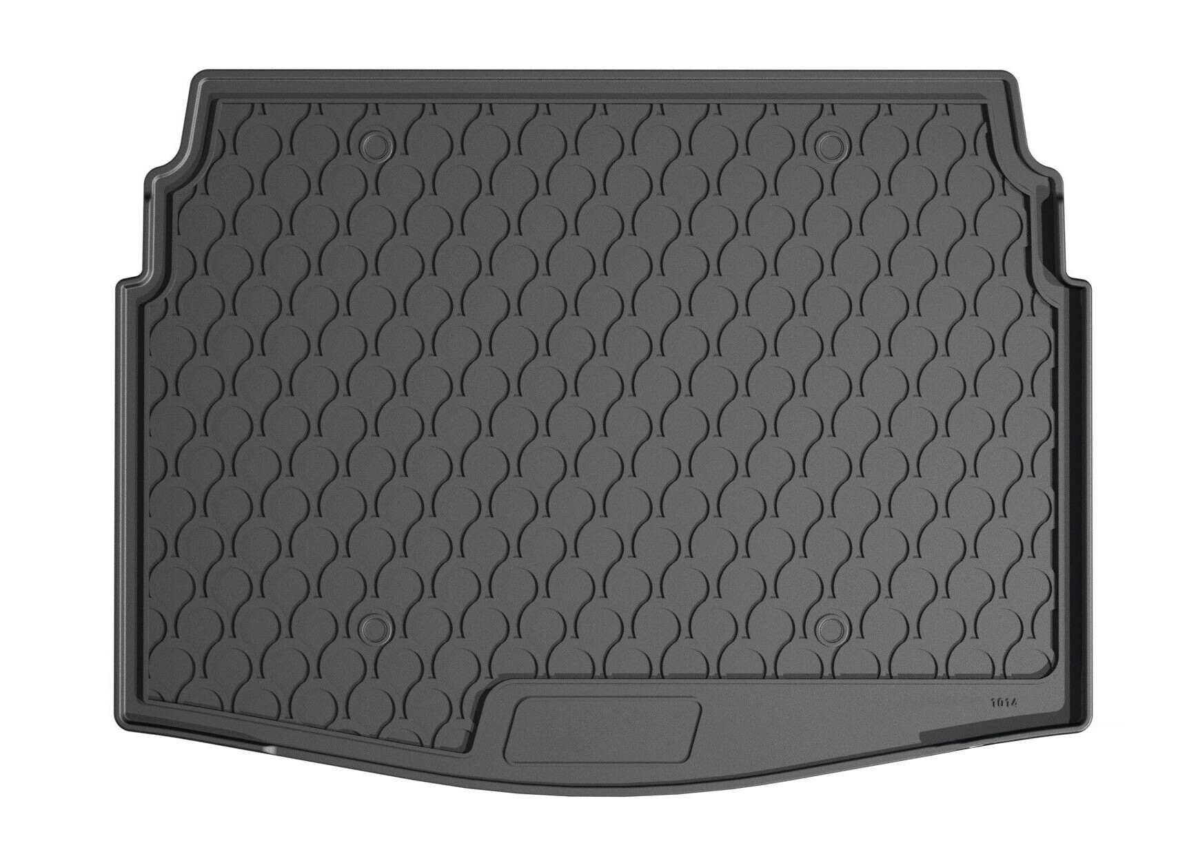 Vasca baule su misura in gomma sintetica - compatibile per Volkswagen Golf VIII 5p (01/20>) baule basso