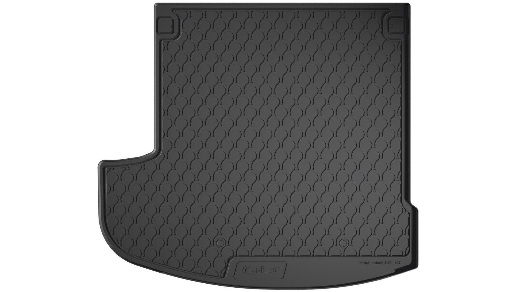 Vasca baule su misura in gomma sintetica - compatibile per Opel Insignia Sports Tourer (05/17>08/22)