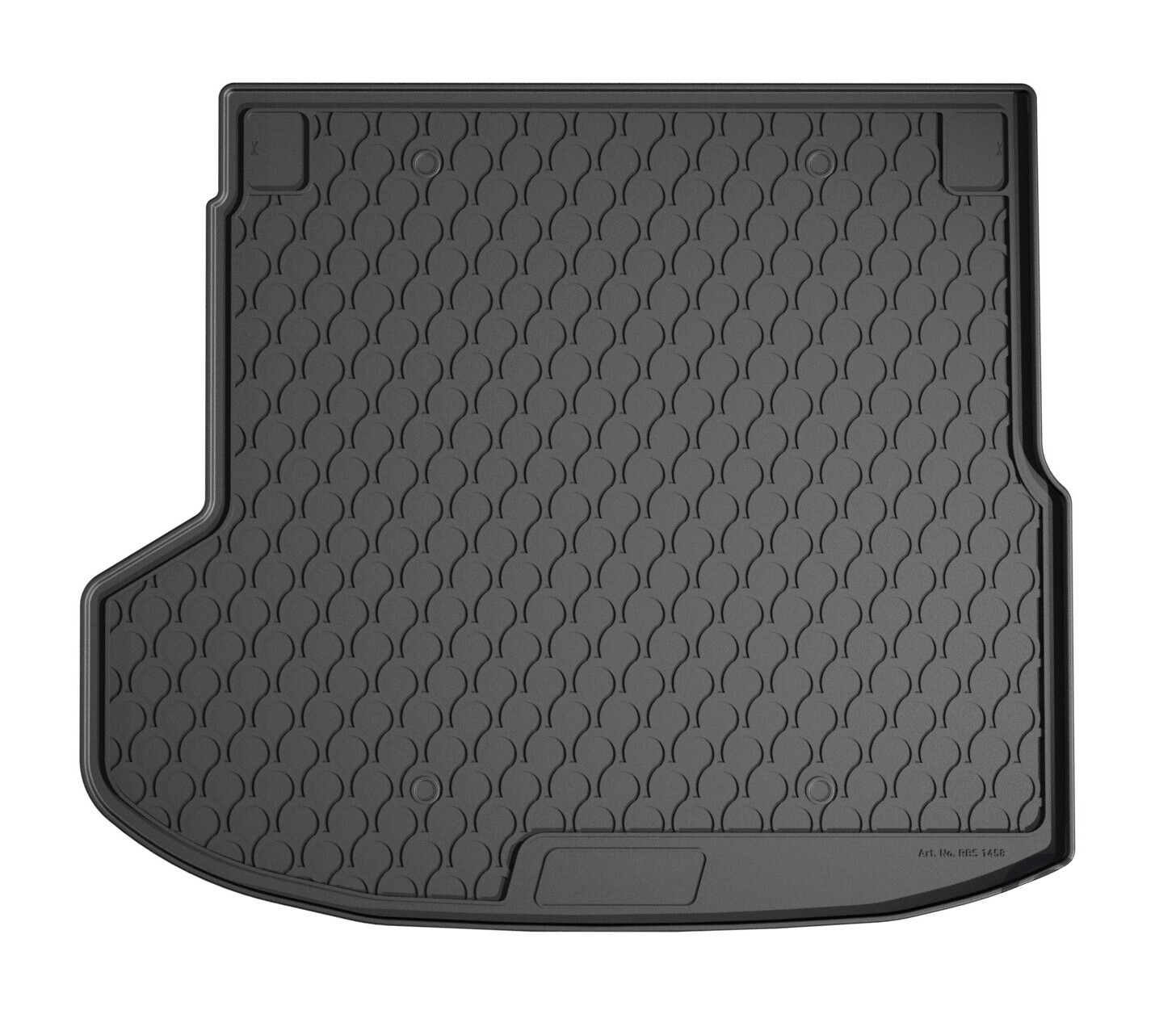 Vasca baule su misura in gomma sintetica - compatibile per Kia ProCeed Shooting Brake (03/19>)