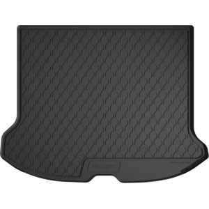 Vasca baule su misura in gomma sintetica - compatibile per Volvo XC60 (11/08>04/17) con ruotino