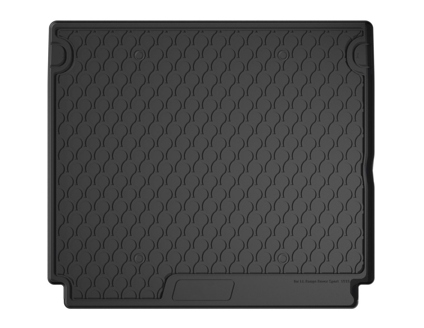 Vasca baule su misura in gomma sintetica - compatibile per Land Rover Range Rover Sport (06/13>06/22)