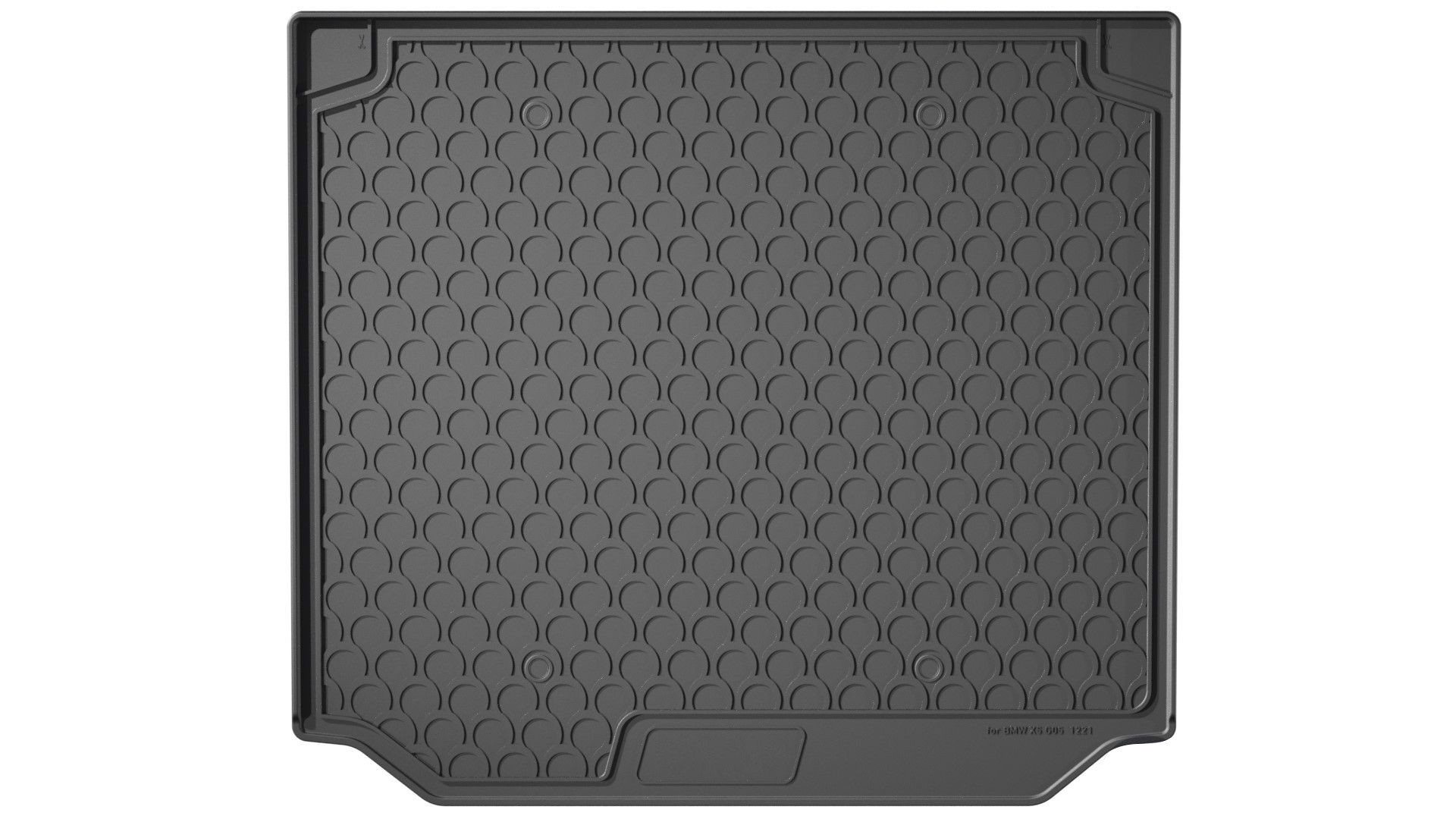 Vasca baule su misura in gomma sintetica - compatibile per Bmw X5 (G05) (08/18>)