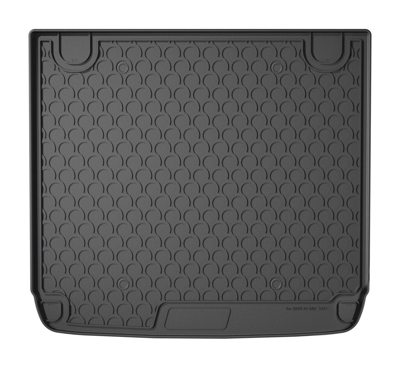 Vasca baule su misura in gomma sintetica - compatibile per Bmw X4 (G02) (04/18>)