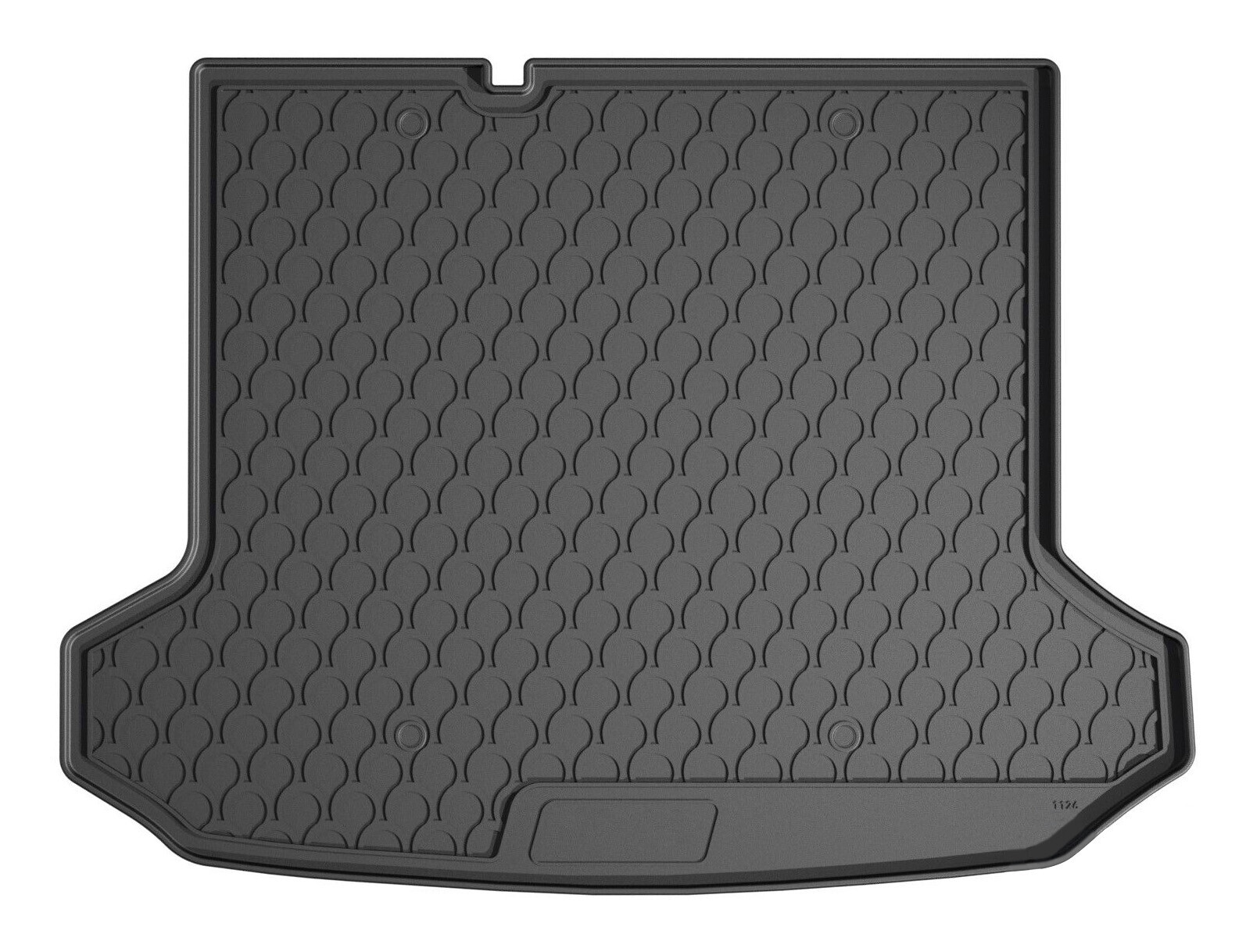 Vasca baule su misura in gomma sintetica - compatibile per Audi Q4 E-Tron 5p (06/21>) baule basso