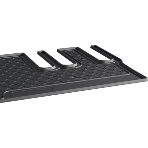 Vasca baule su misura in gomma sintetica - compatibile per Citroen SpaceTourer (06/16>) - Fiat Scudo (01/22>) - Opel Zafira Life (03/19>) - Peugeot Traveller (06/16>) - Toyota Proace Verso (05/16>)