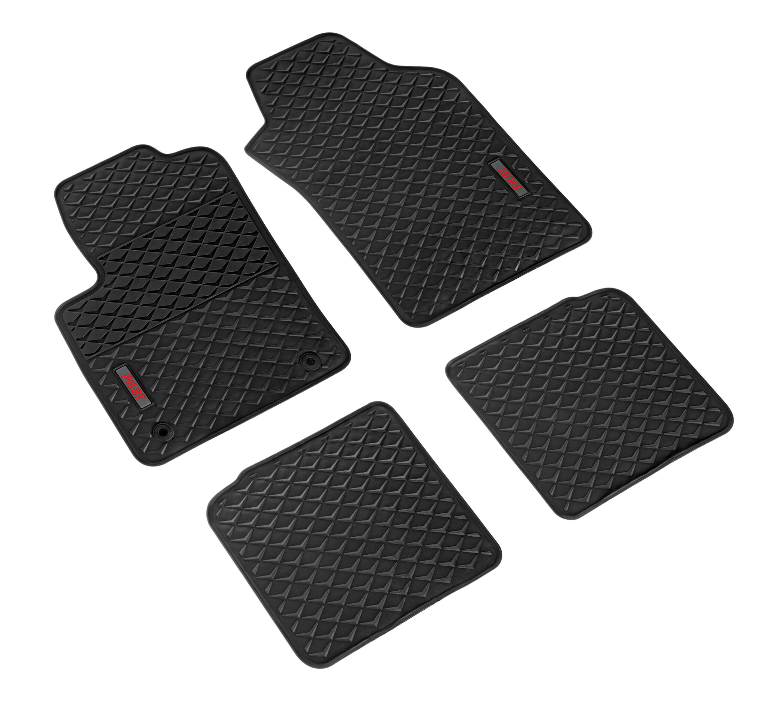 Pilot, set tappeti su misura in eco gomma - compatibile per Lancia Ypsilon 5p (06/11>11/24)