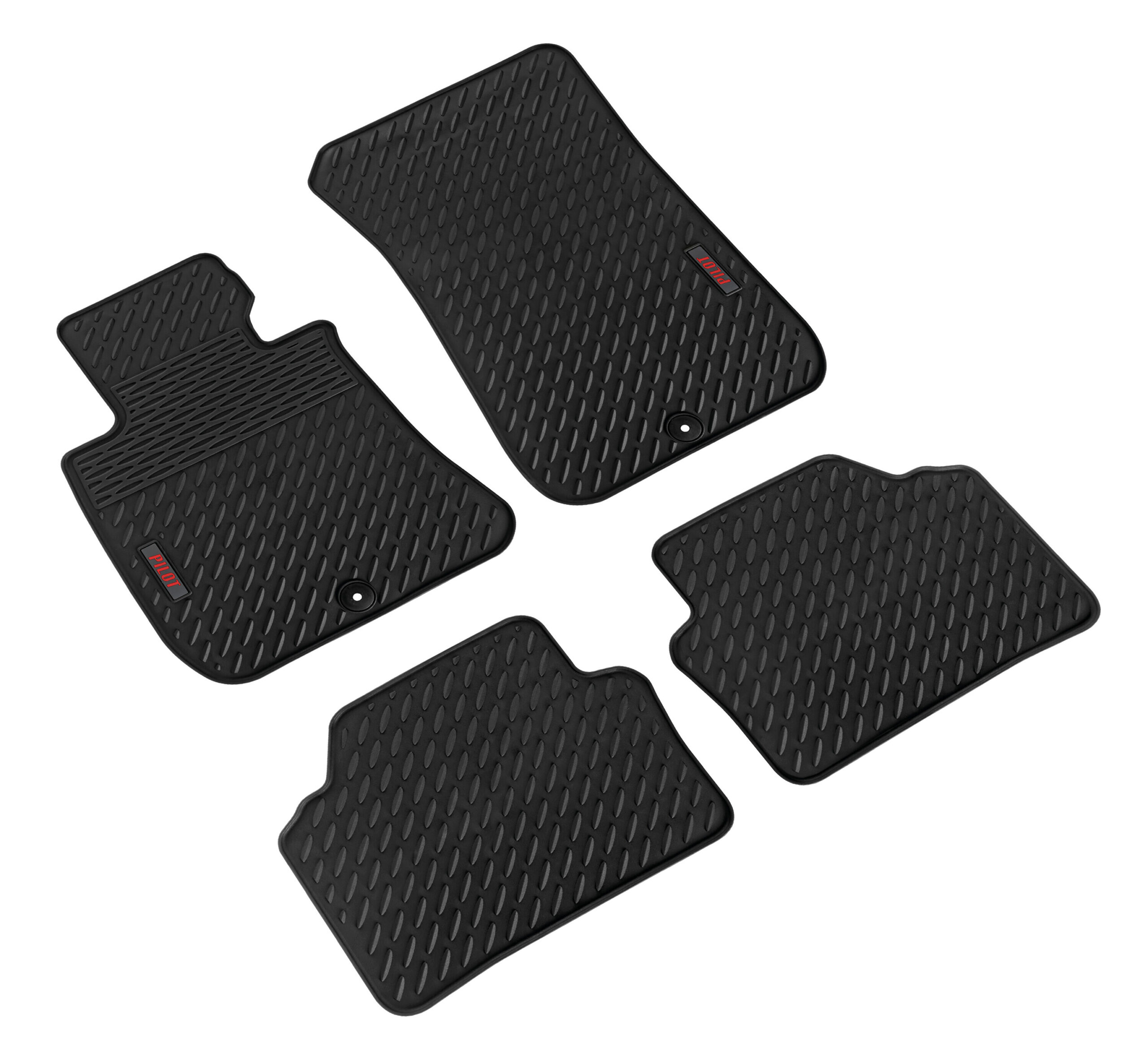 Pilot, set tappeti su misura in eco gomma - compatibile per Bmw Serie 3 (E90) (03/05>01/12) - Bmw Serie 3 Touring (E91) (09/05>05/12)