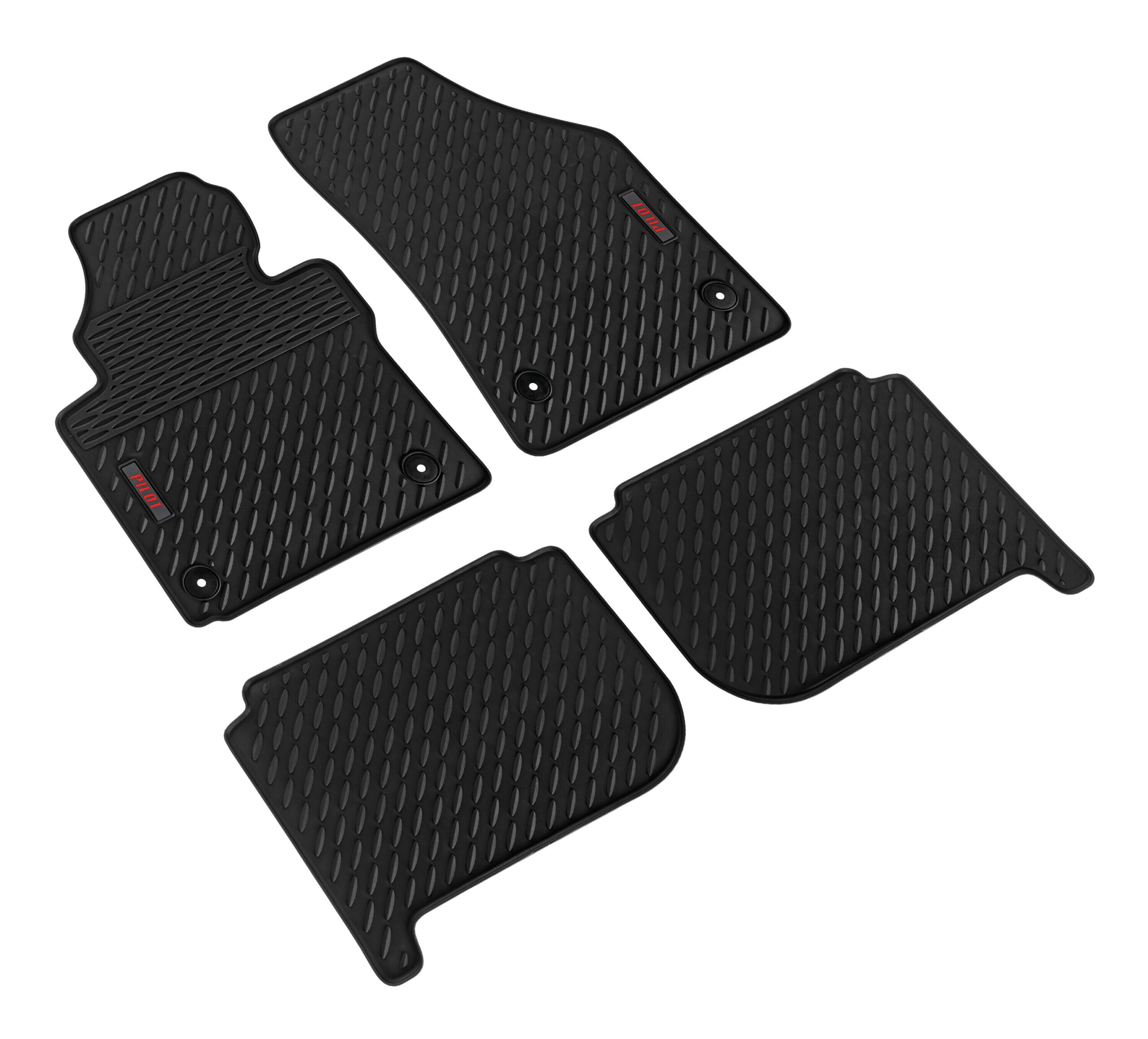 Pilot, set tappeti su misura in eco gomma - compatibile per Volkswagen Touran (05/03>08/15)
