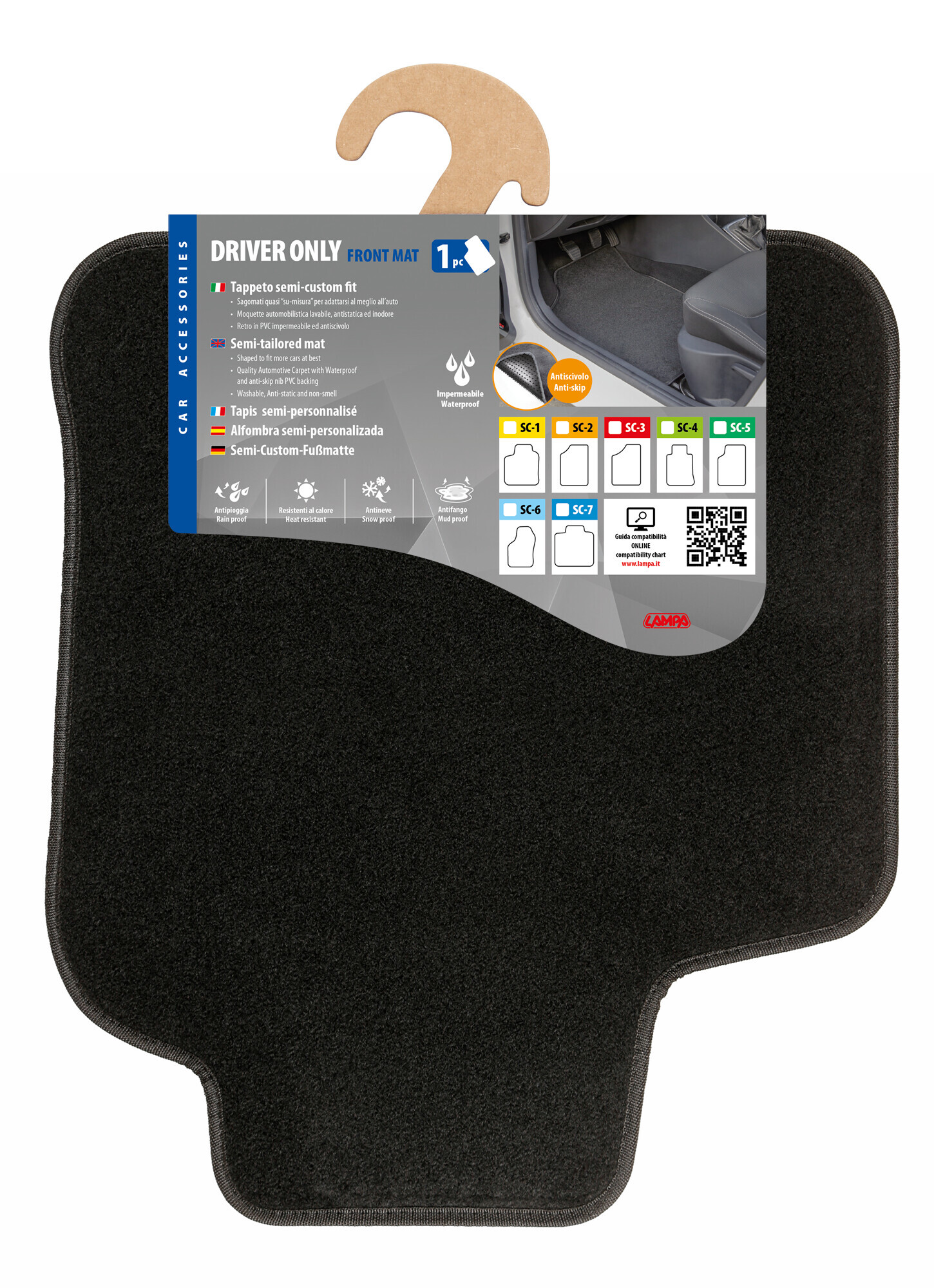 Driver Only, tappeto semi-custom fit - SC-1 - immagine 2
