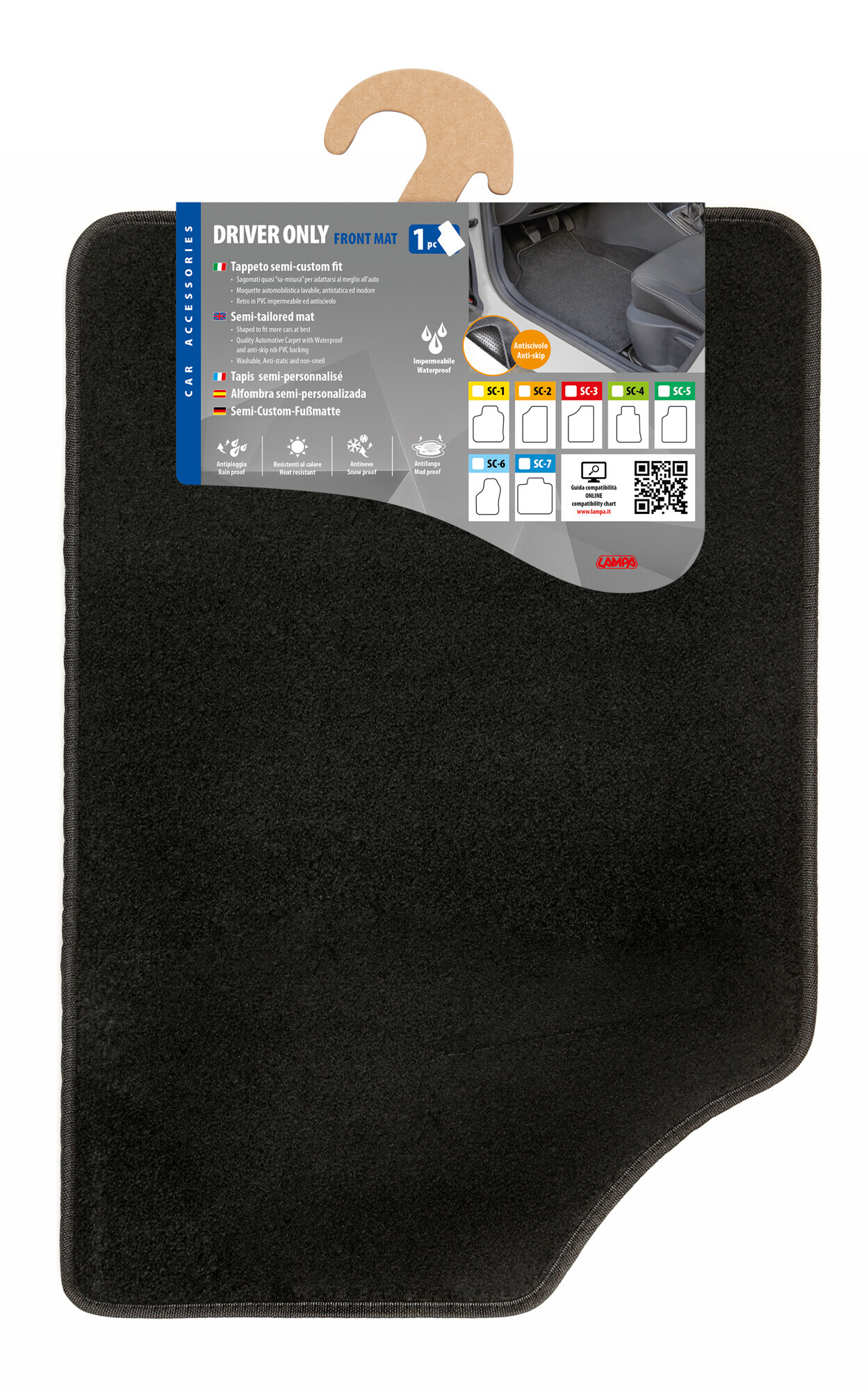 Driver Only, tappeto semi-custom fit - SC-2 - immagine 2