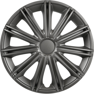 Nero Dark - Set 4 copricerchi - Ø 16"