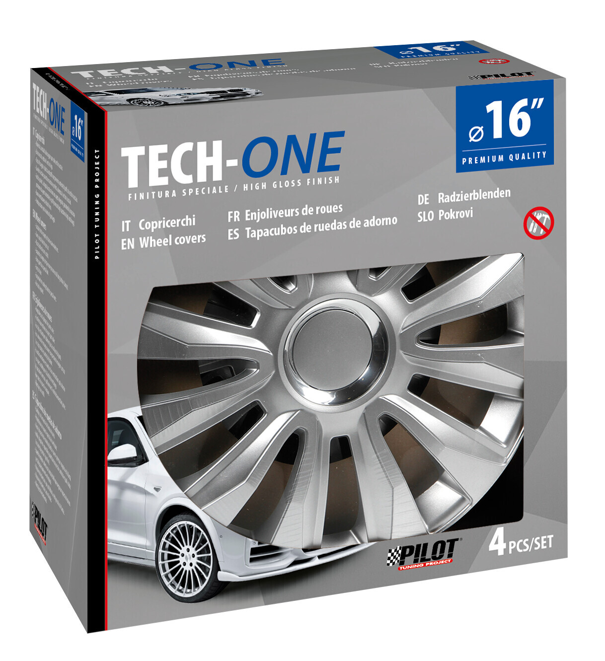Avalone Pro - Set 4 copricerchi - Ø 16" - immagine 2