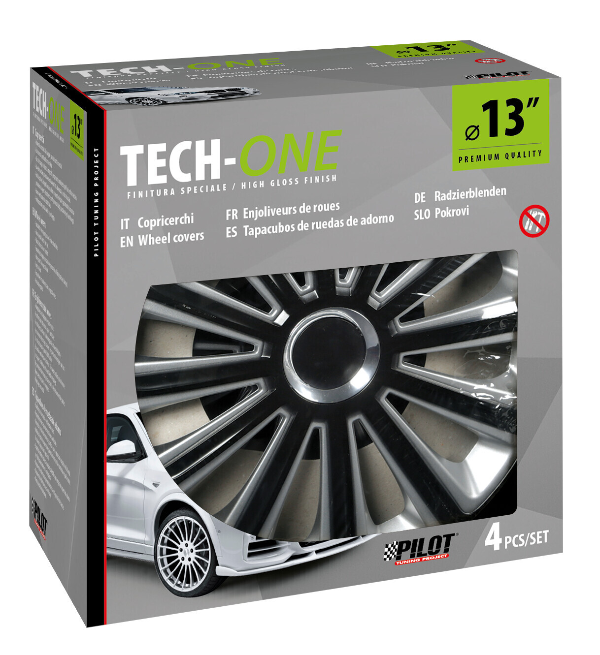 Trend DC RC - Set 4 copricerchi - Ø 13" - immagine 3