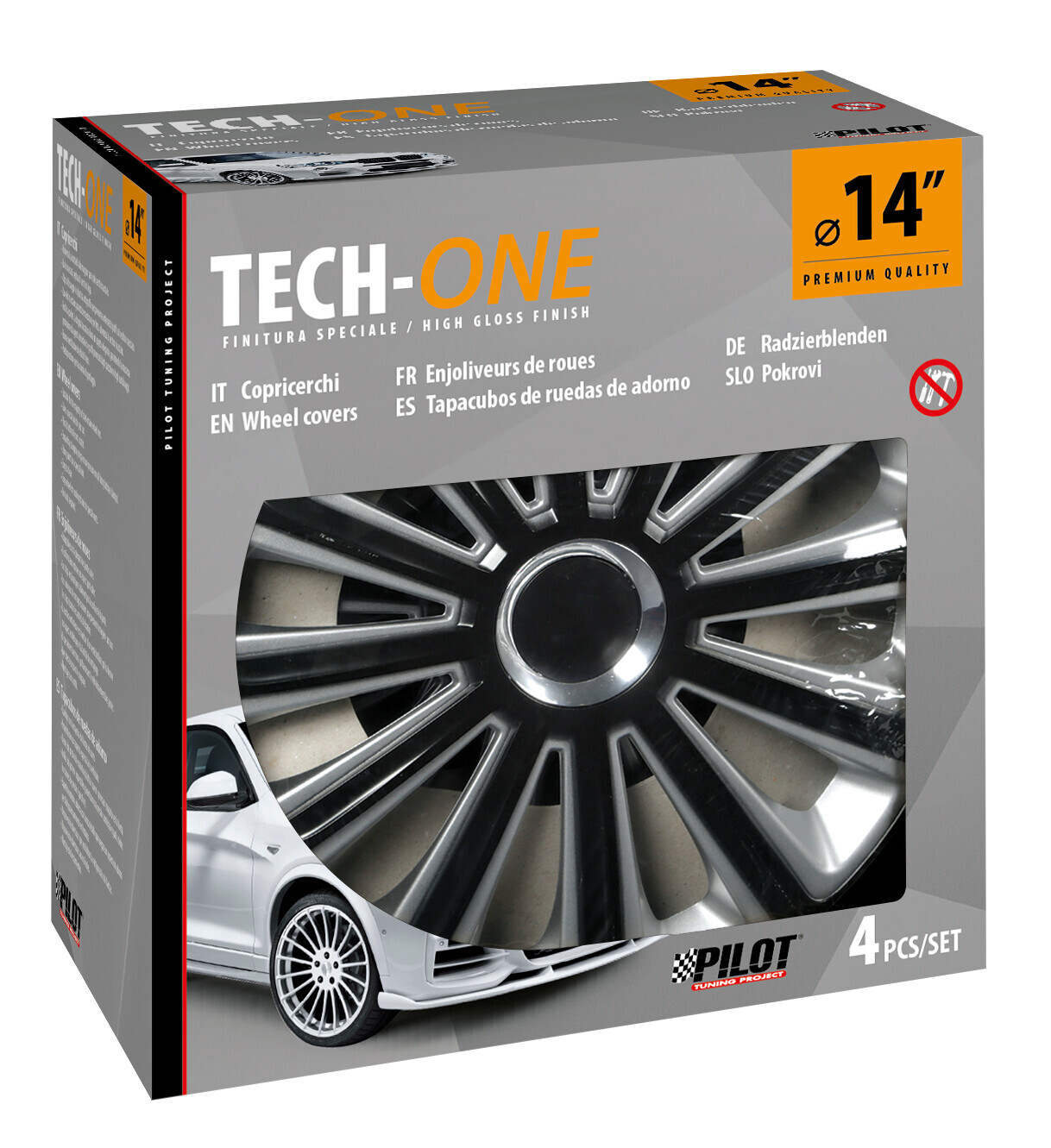Trend DC RC - Set 4 copricerchi - Ø 14" - immagine 2