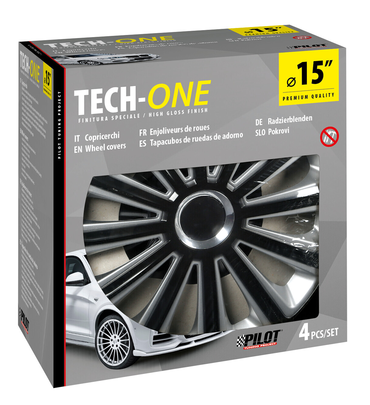 Trend DC RC - Set 4 copricerchi - Ø 15" - immagine 2