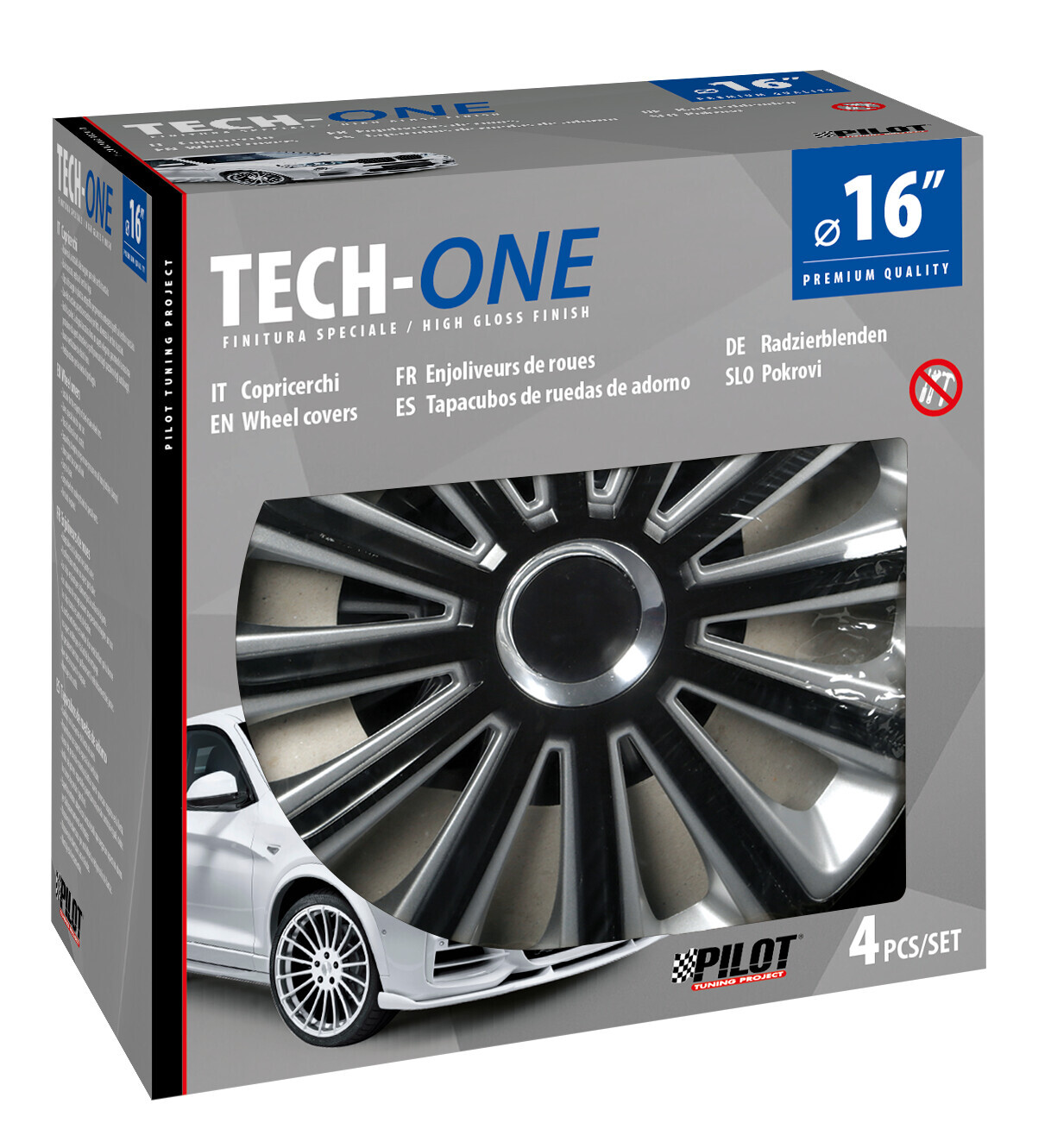Trend DC RC - Set 4 copricerchi - Ø 16" - immagine 2