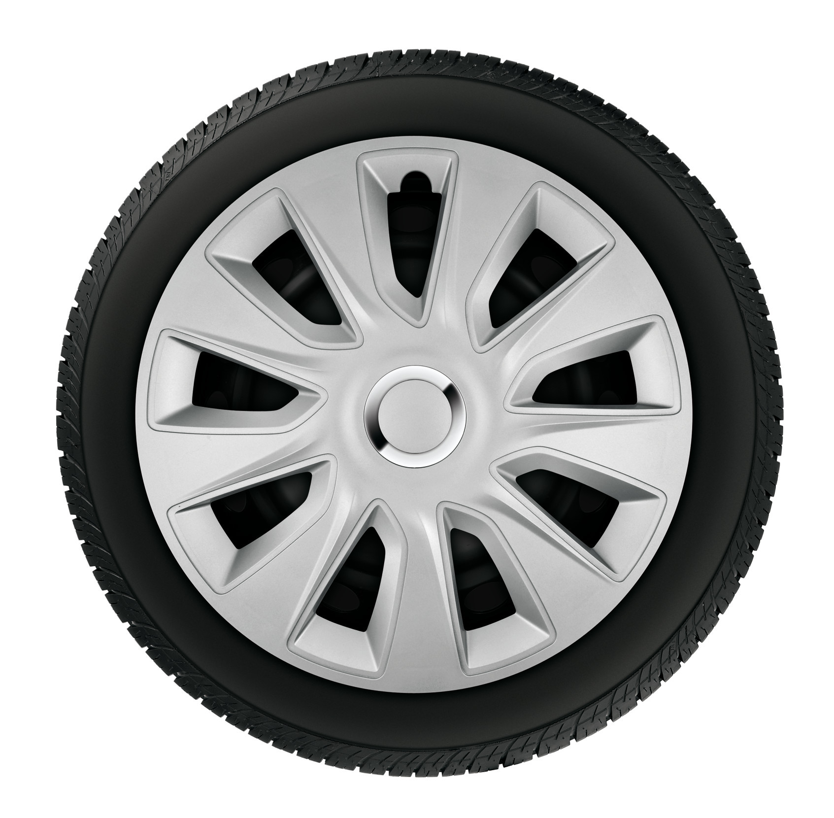 Stratos RC Silver - Set 4 copricerchi - Ø 13" - immagine 2
