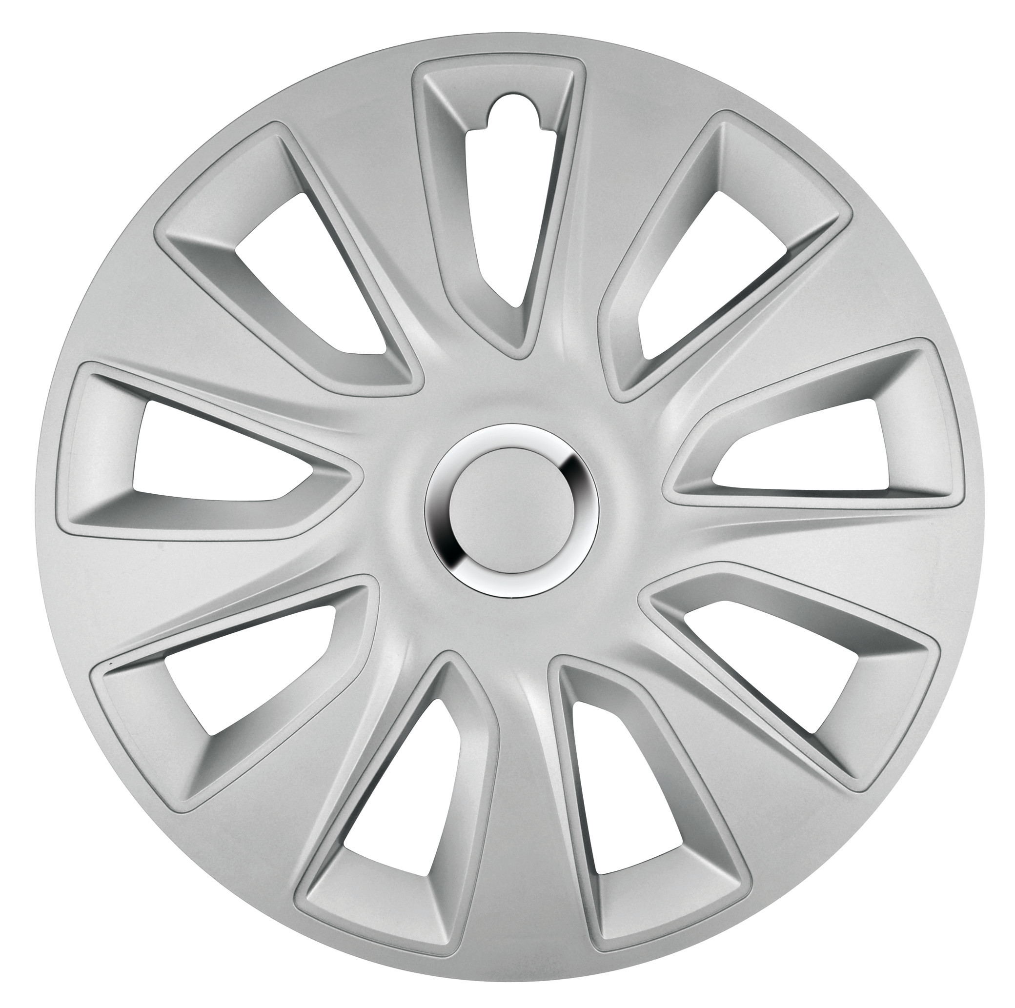 Stratos RC Silver - Set 4 copricerchi - Ø 15"