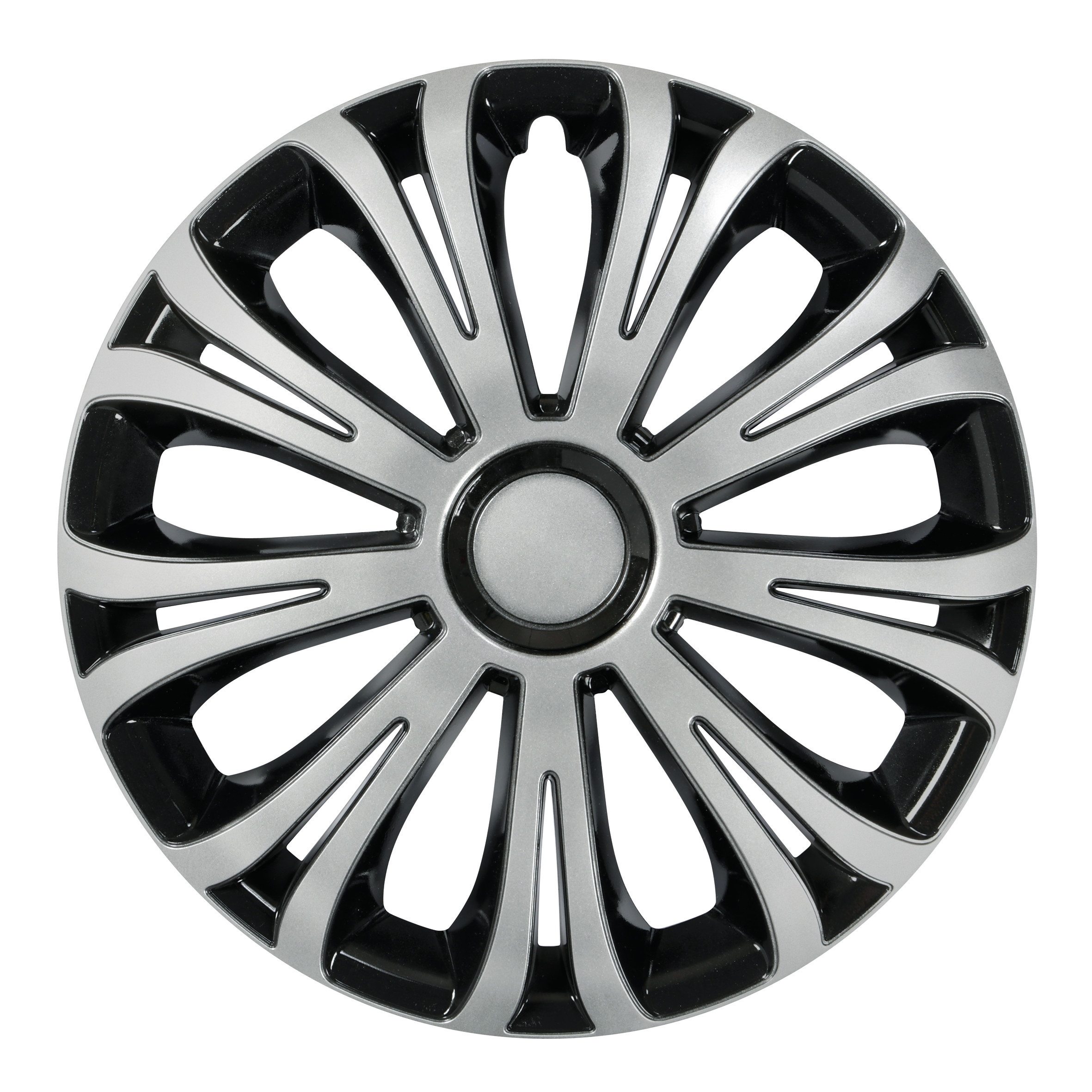 Avera Silver & Black - Set 4 copricerchi - Ø 13"